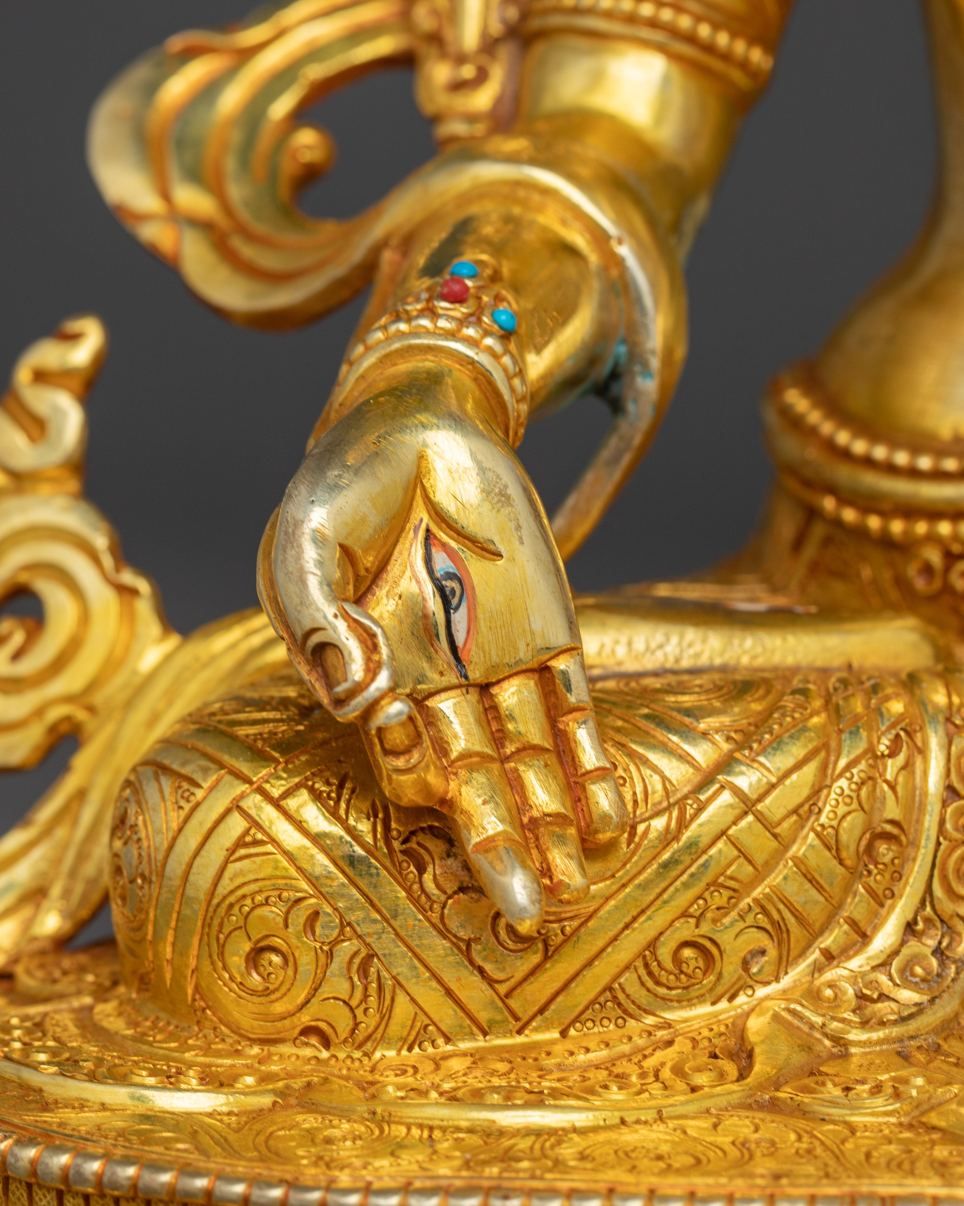 Statue of White Tara: Healing Buddhist Goddess