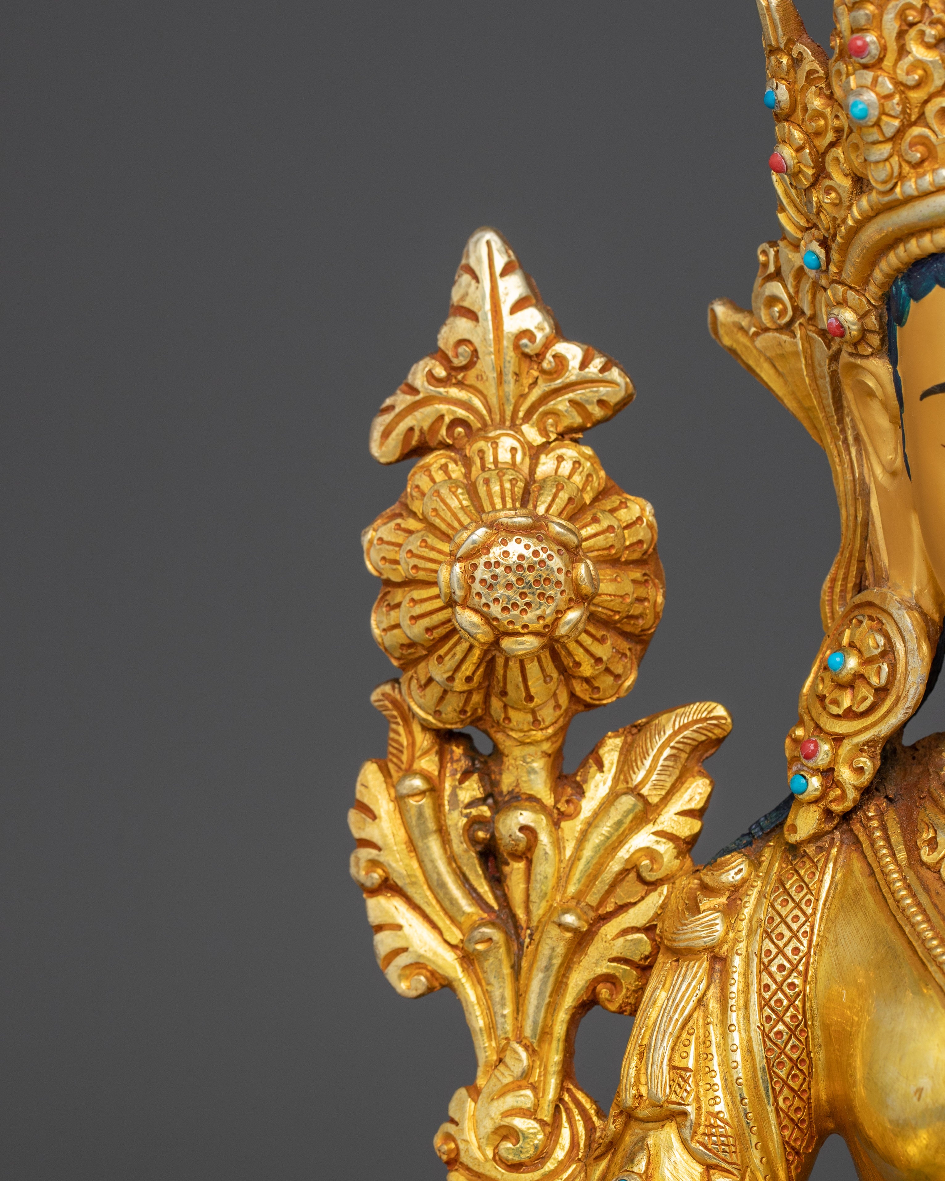 Statue of White Tara: Healing Buddhist Goddess