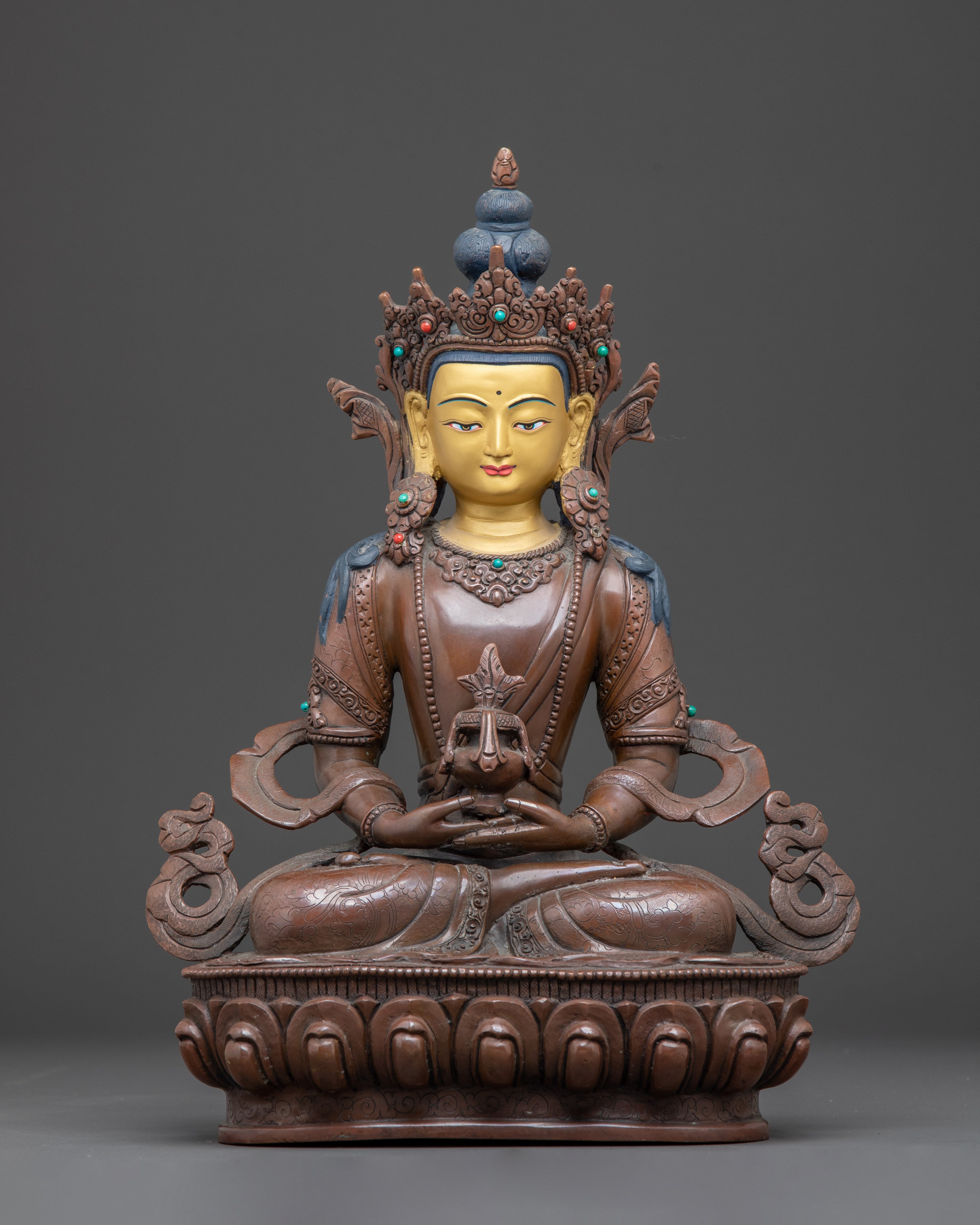 Statue of Amitayus: The Buddha of Eternal Life