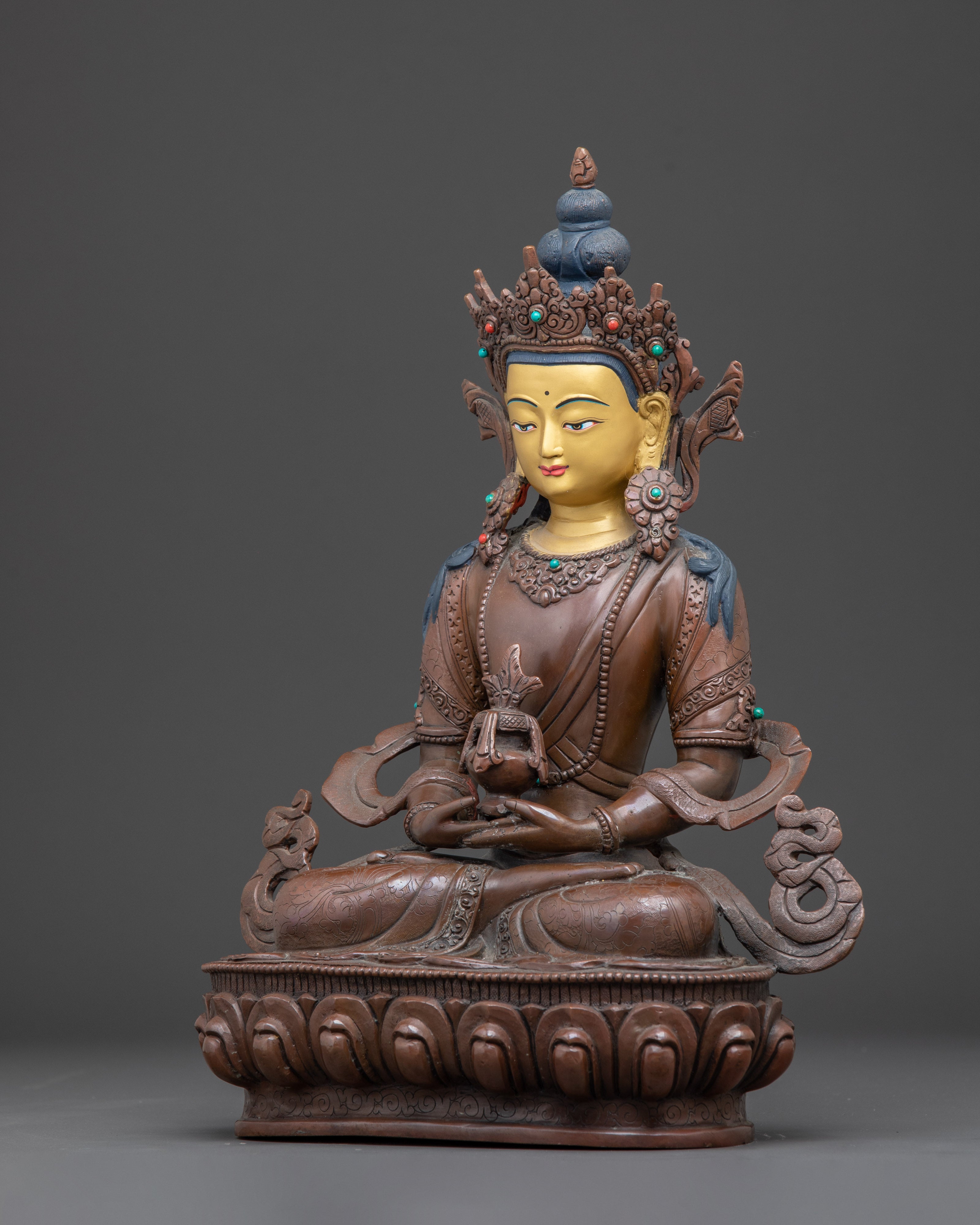 Statue of Amitayus: The Buddha of Eternal Life