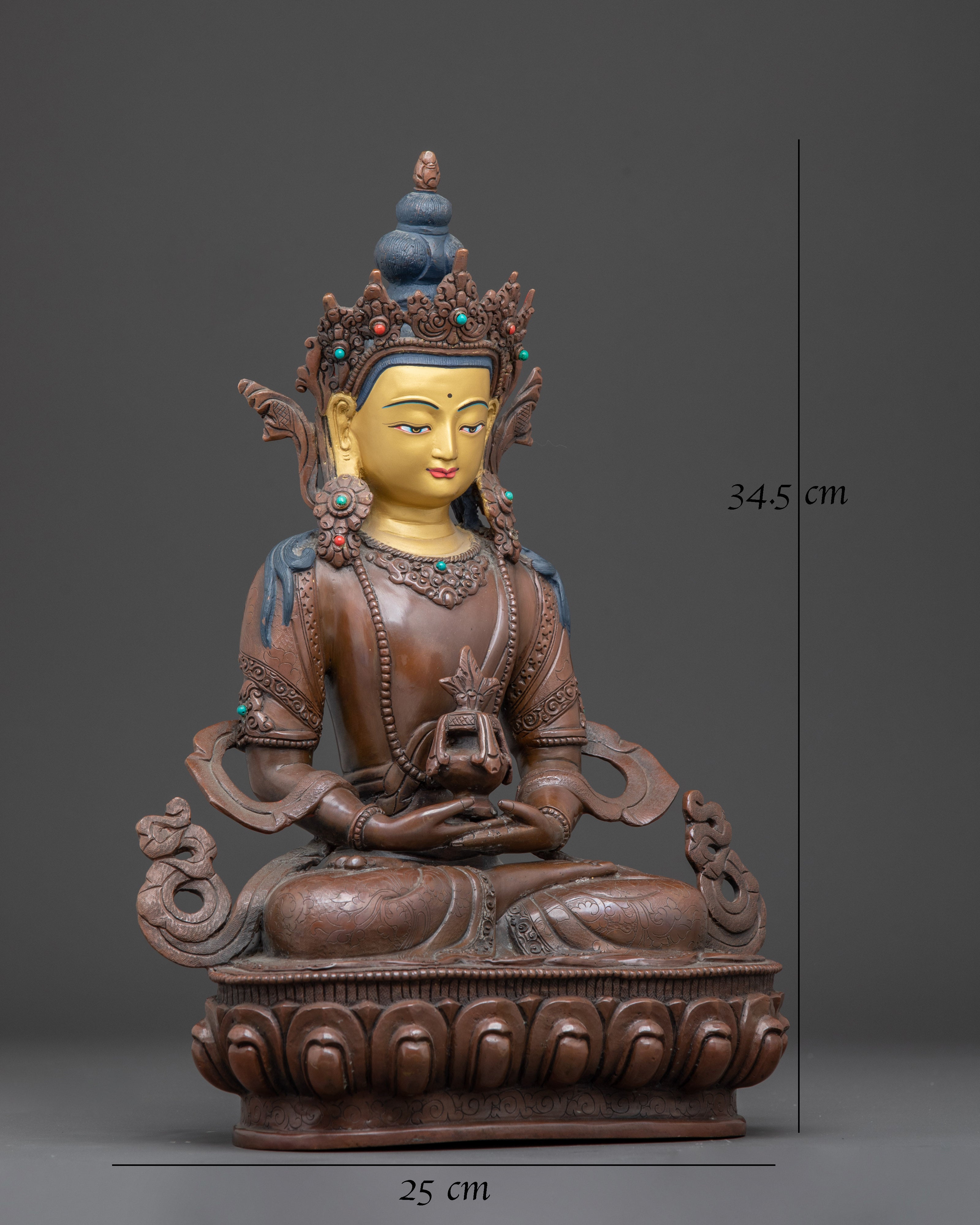 Statue of Amitayus: The Buddha of Eternal Life