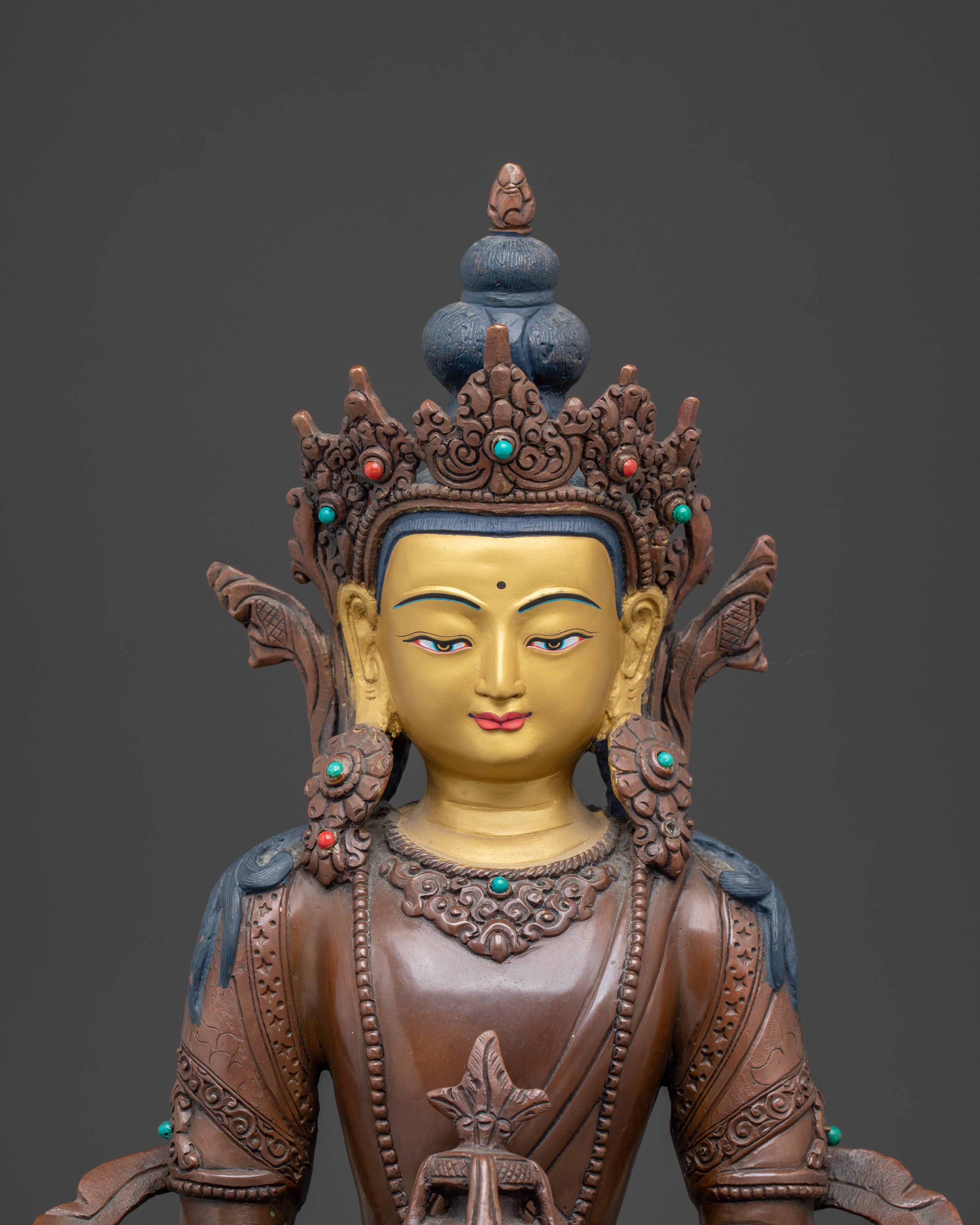 Statue of Amitayus: The Buddha of Eternal Life