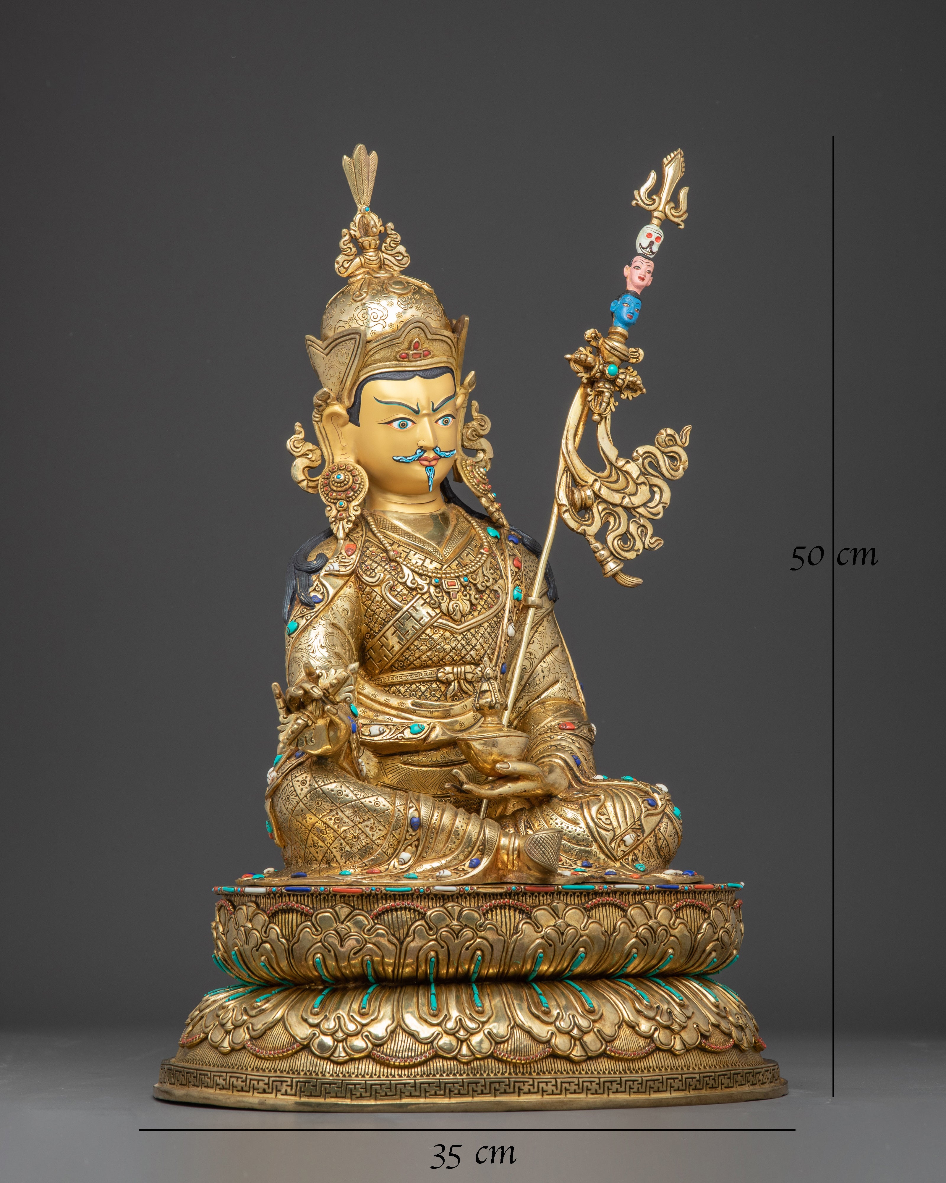 Figurine of Guru Rinpoche: Master Padmasambhava