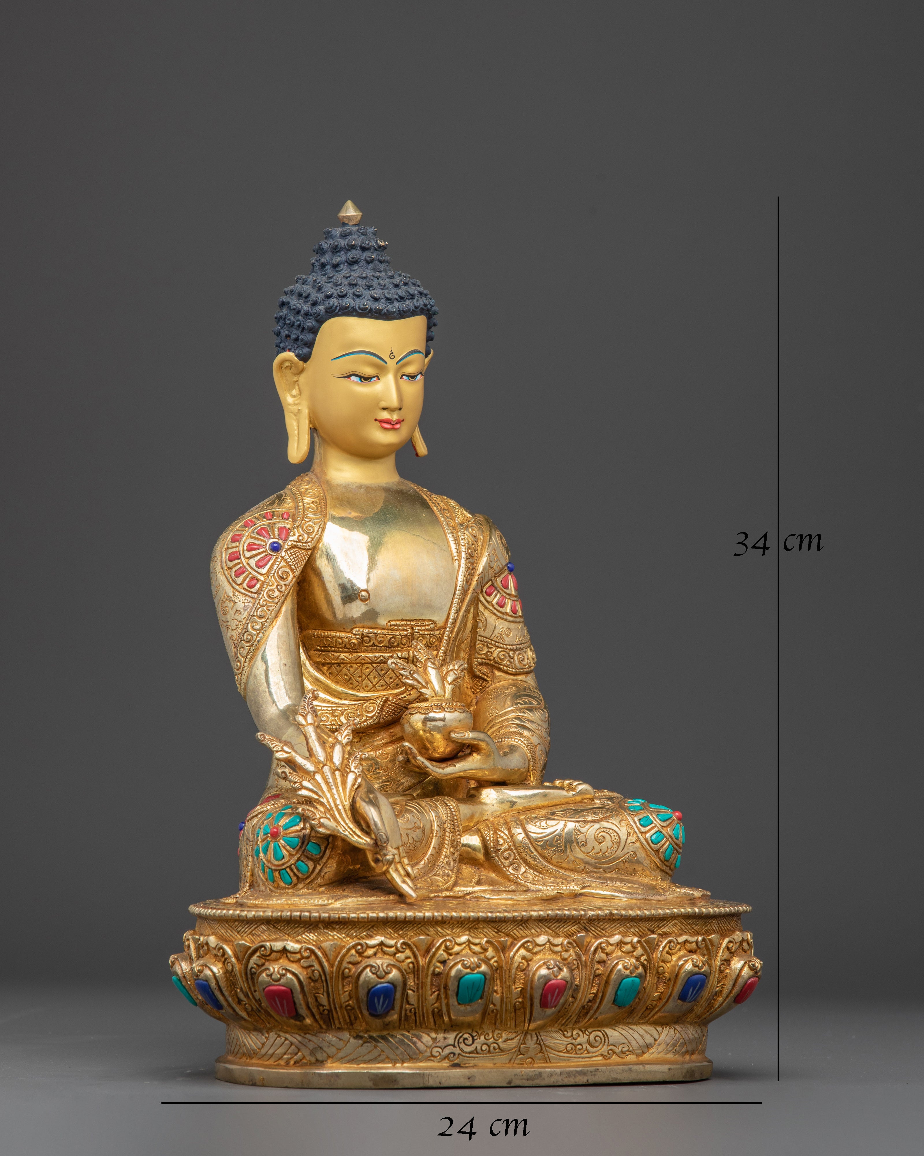 Serene Healer Medicine Buddha- Also known as Bhaisajyaguru