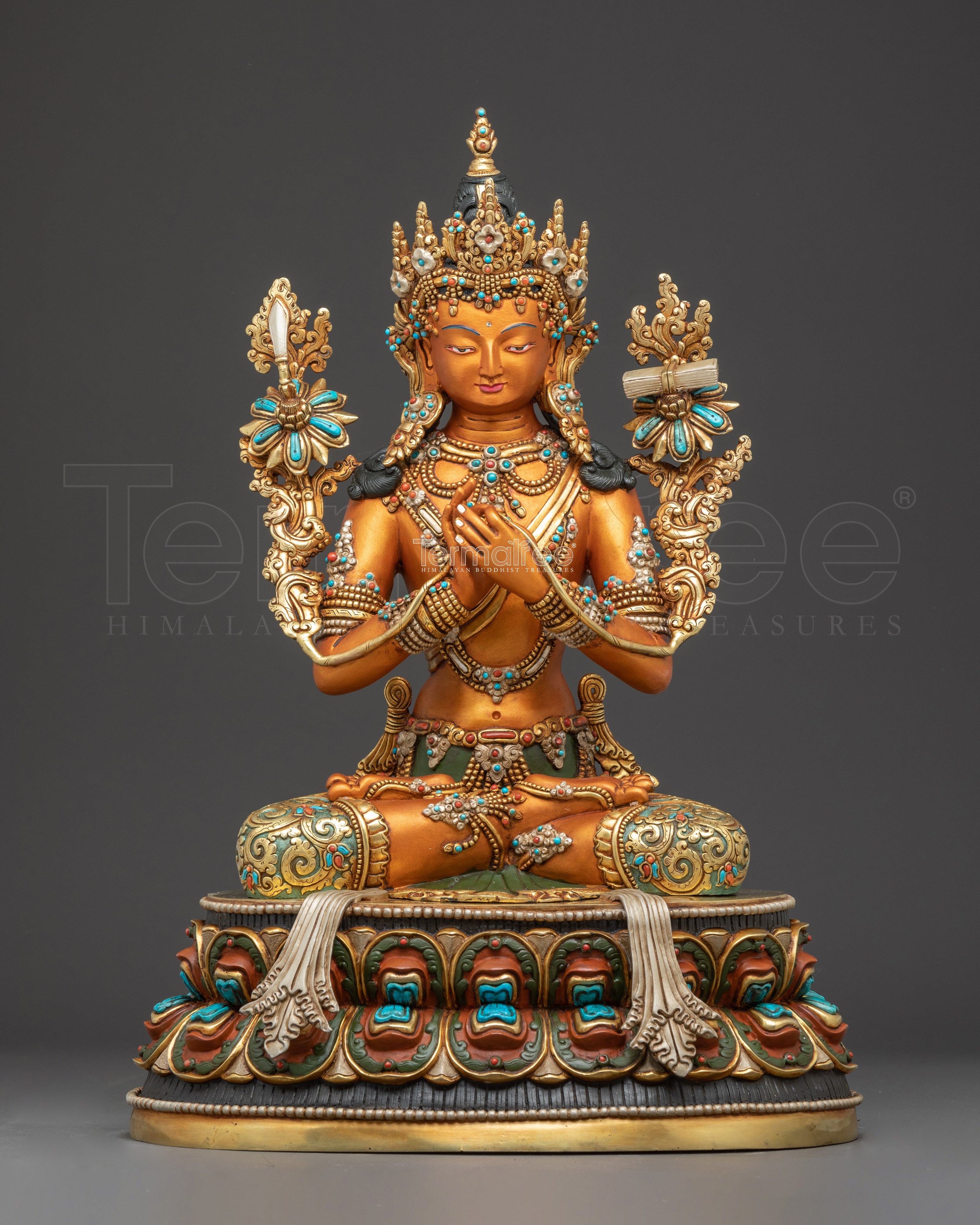 Magnificent Statue of Tikshna Manjushri