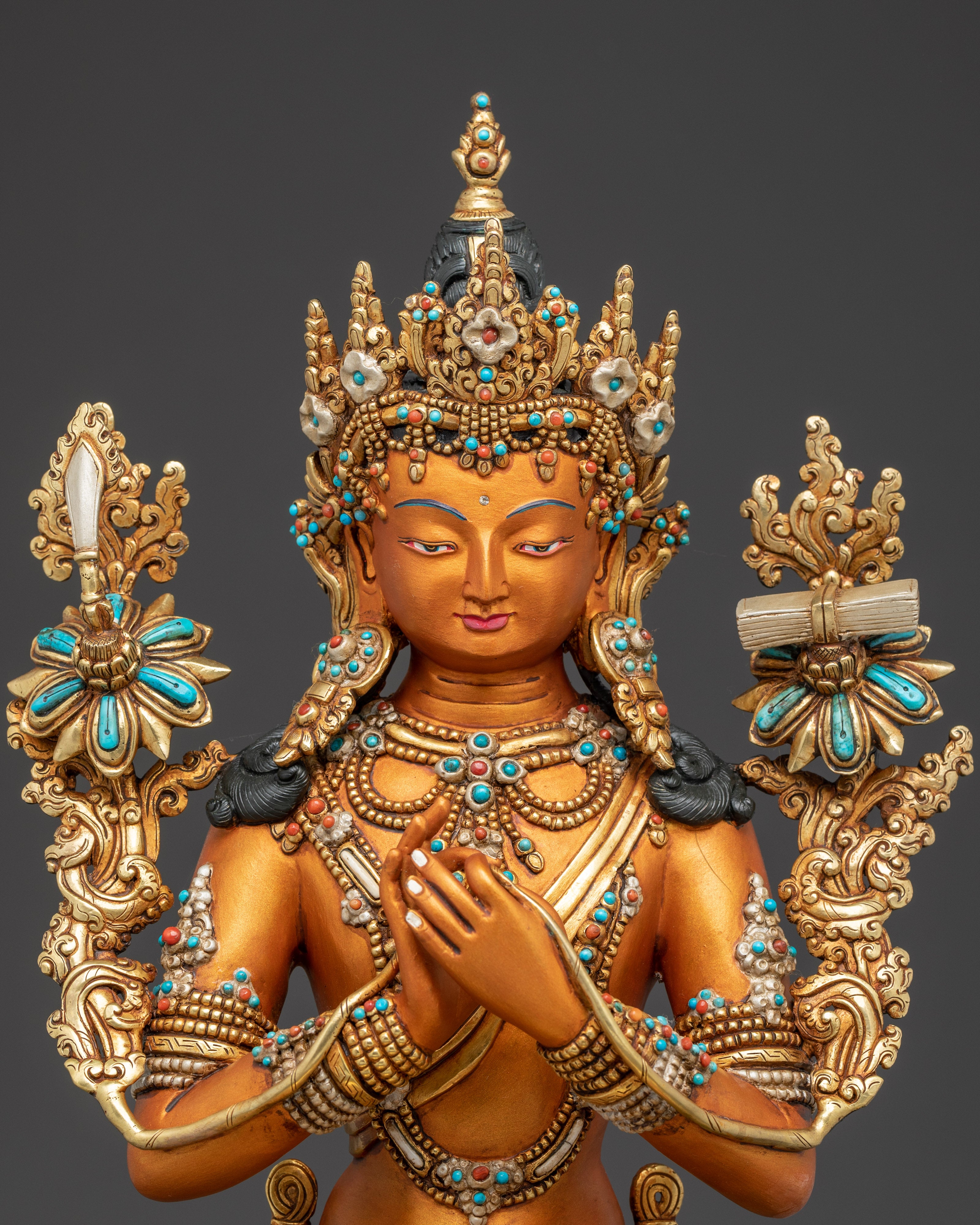 Magnificent Statue of Tikshna Manjushri