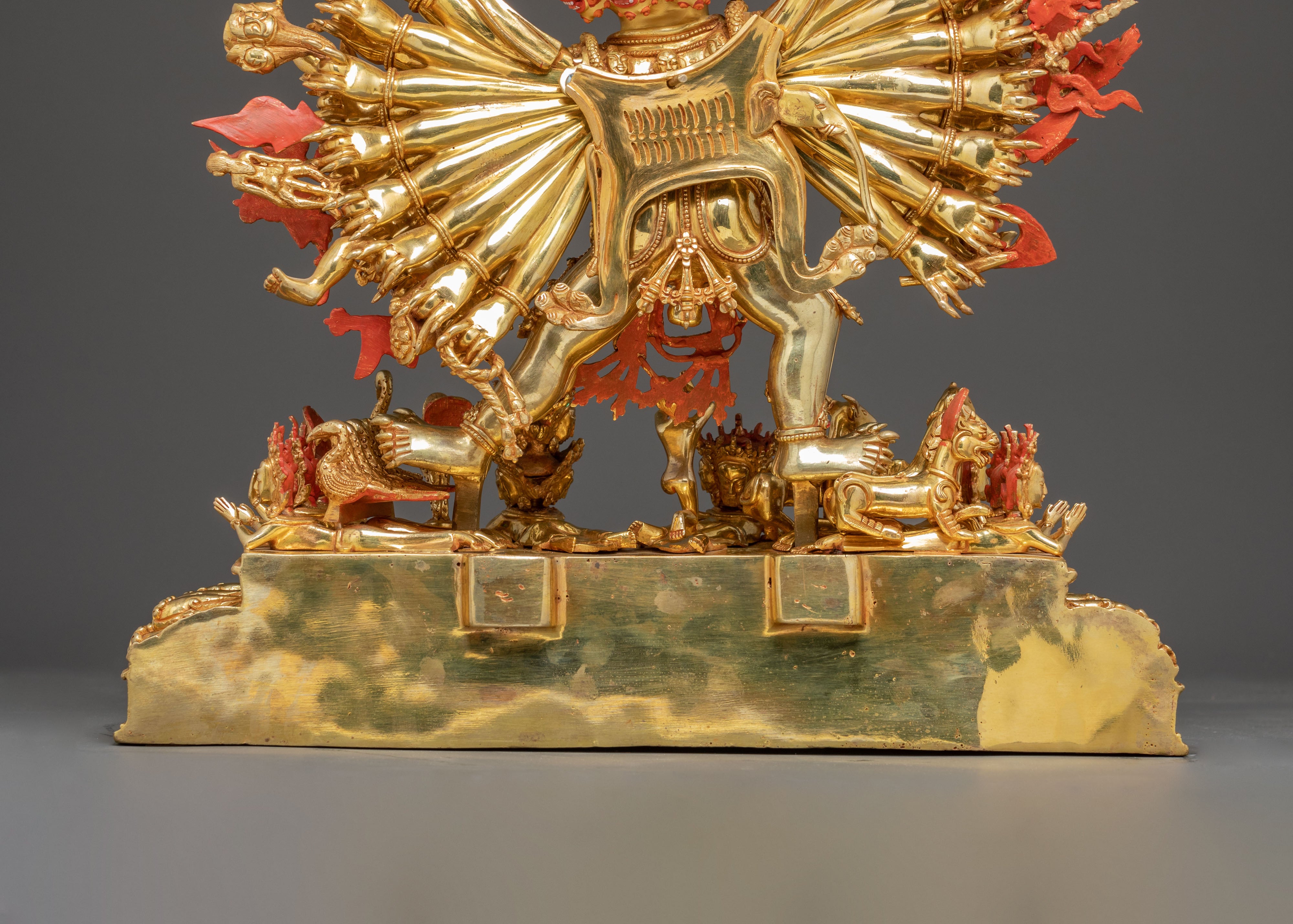 Statue of Yamantaka: Buffalo Headed Deity