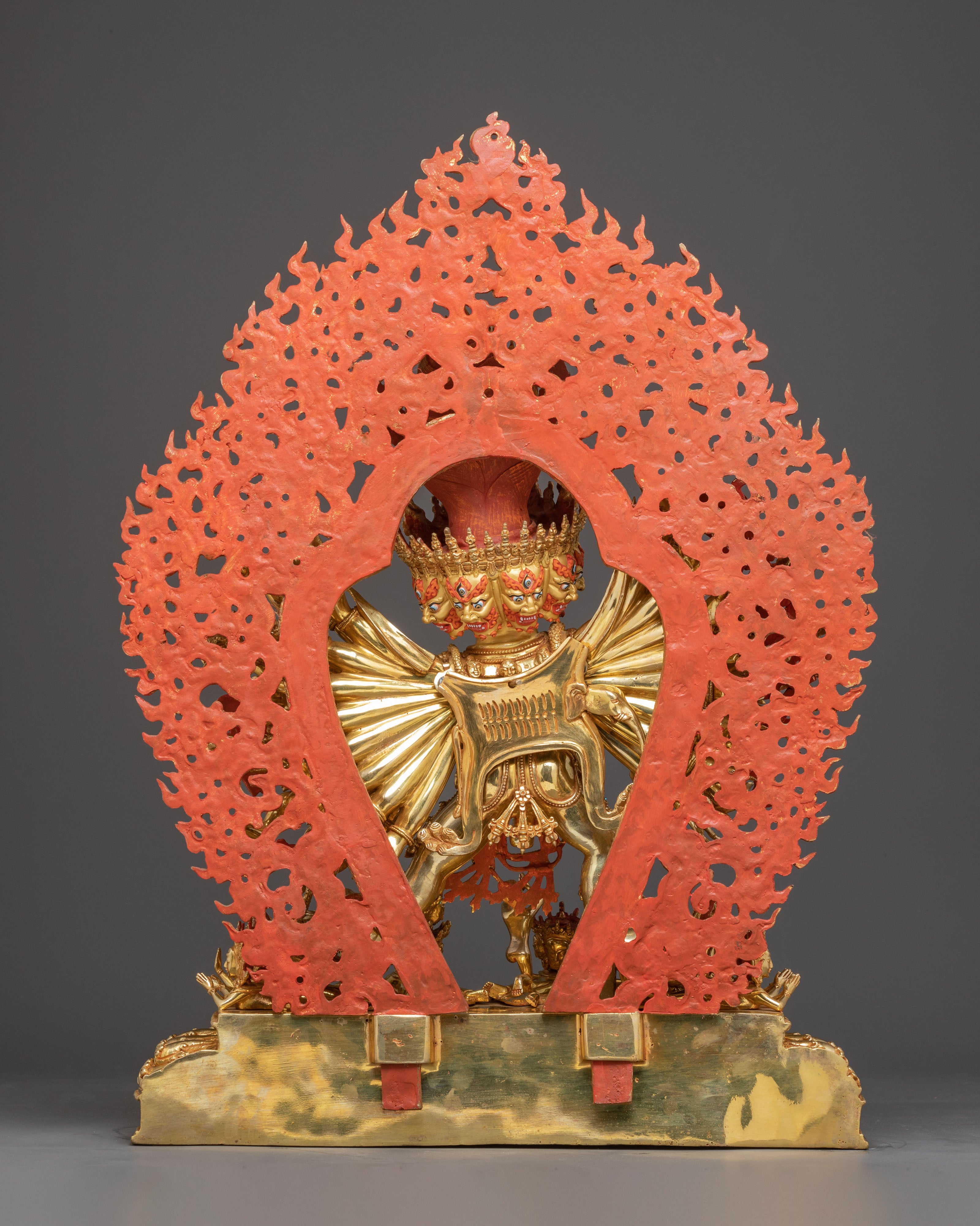 Statue of Yamantaka: Buffalo Headed Deity
