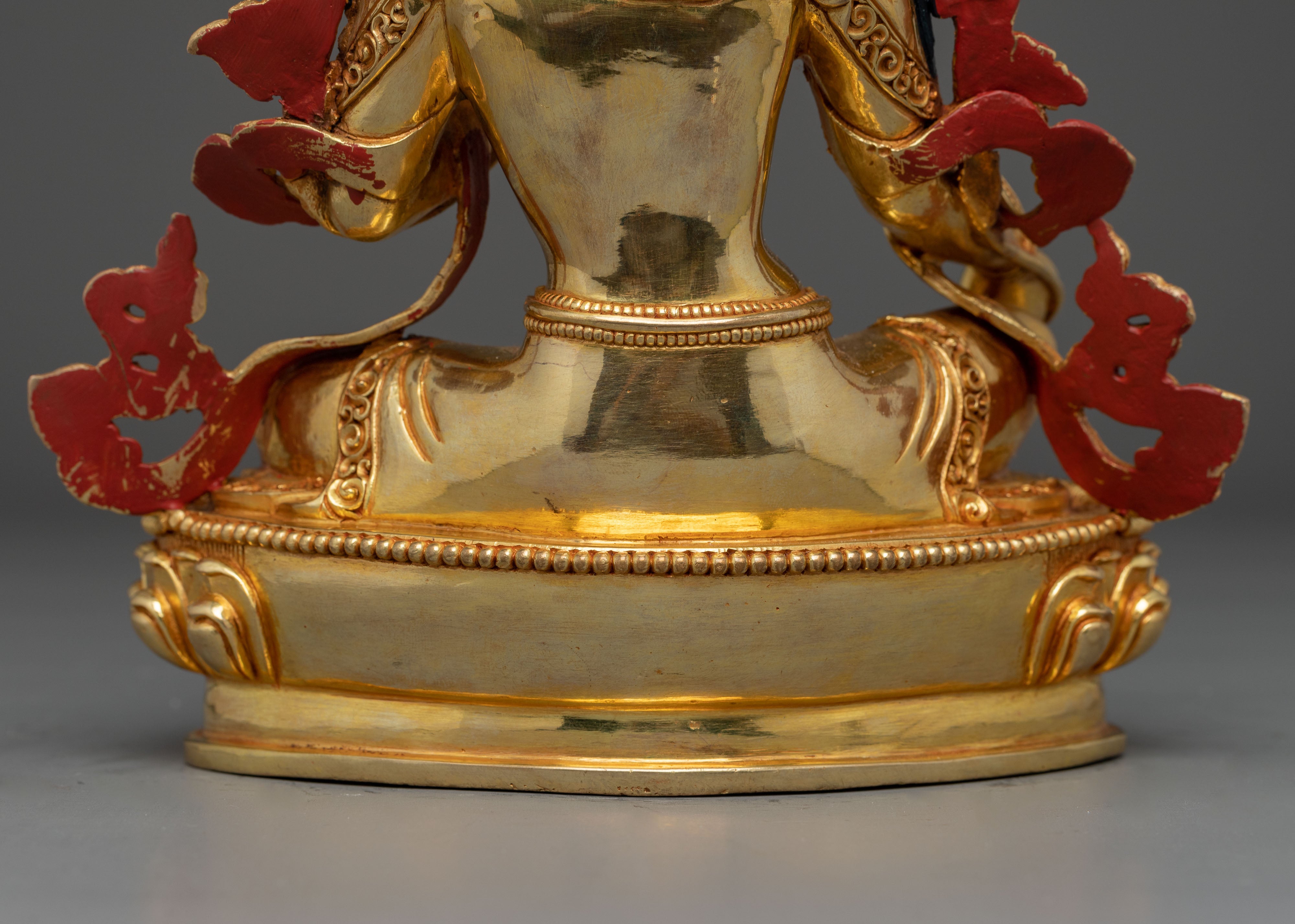 Green Tara Sculpture, Divine Icon - Nepali Crafted Himalayan Statue