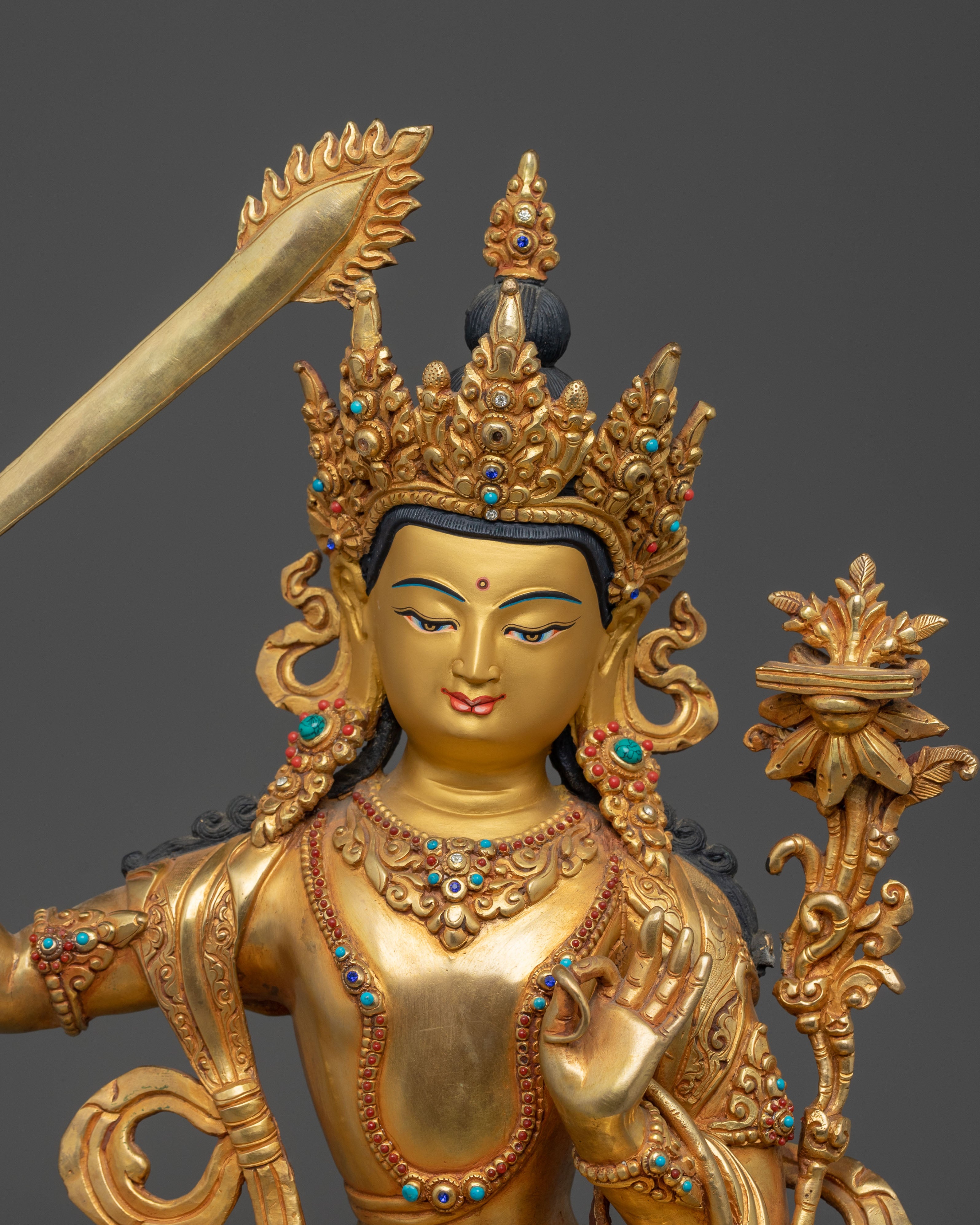 Manjushri Art: Bodhisattva of Insight | Symbol of Wisdom