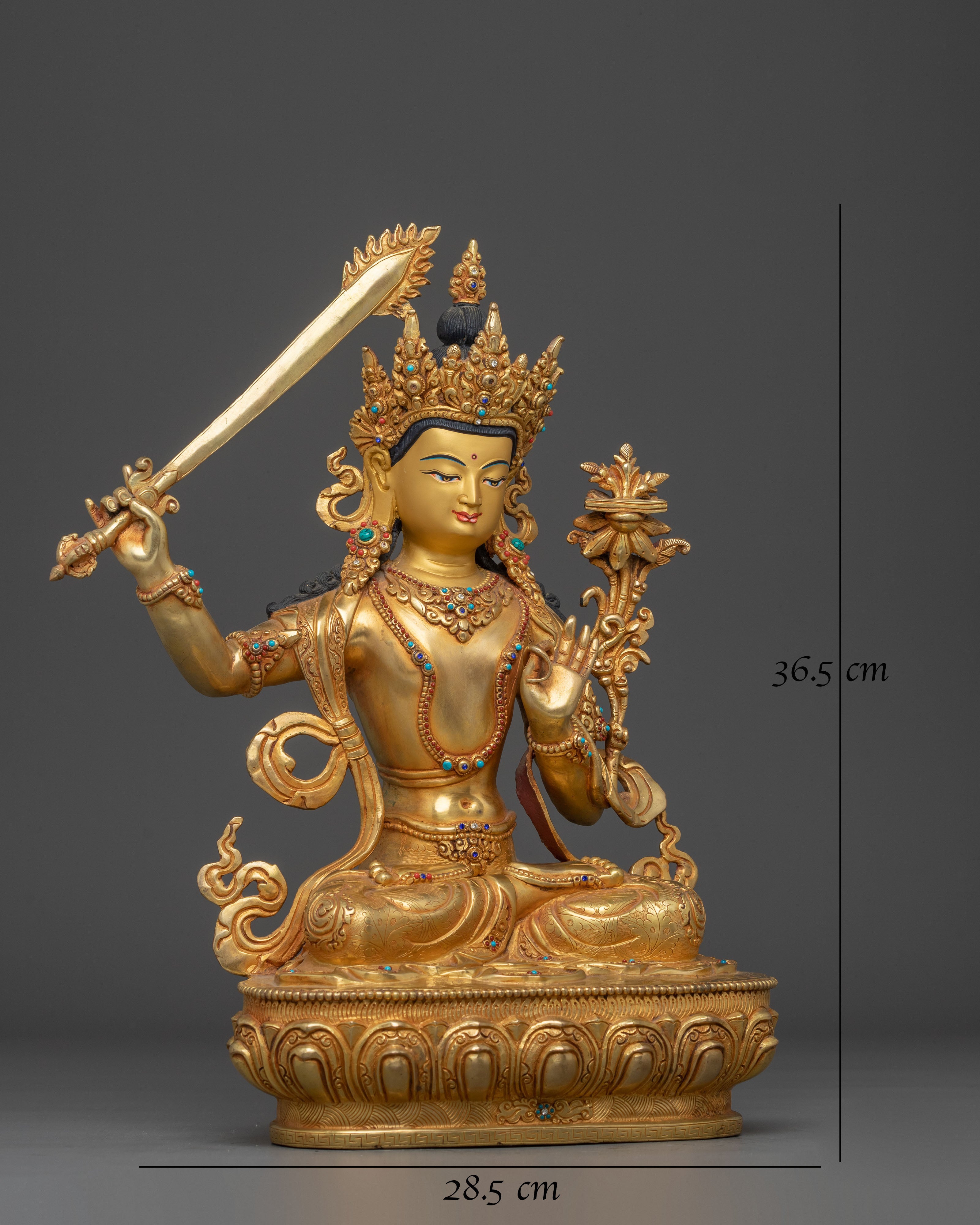 Manjushri Art, Bodhisattva of Insight