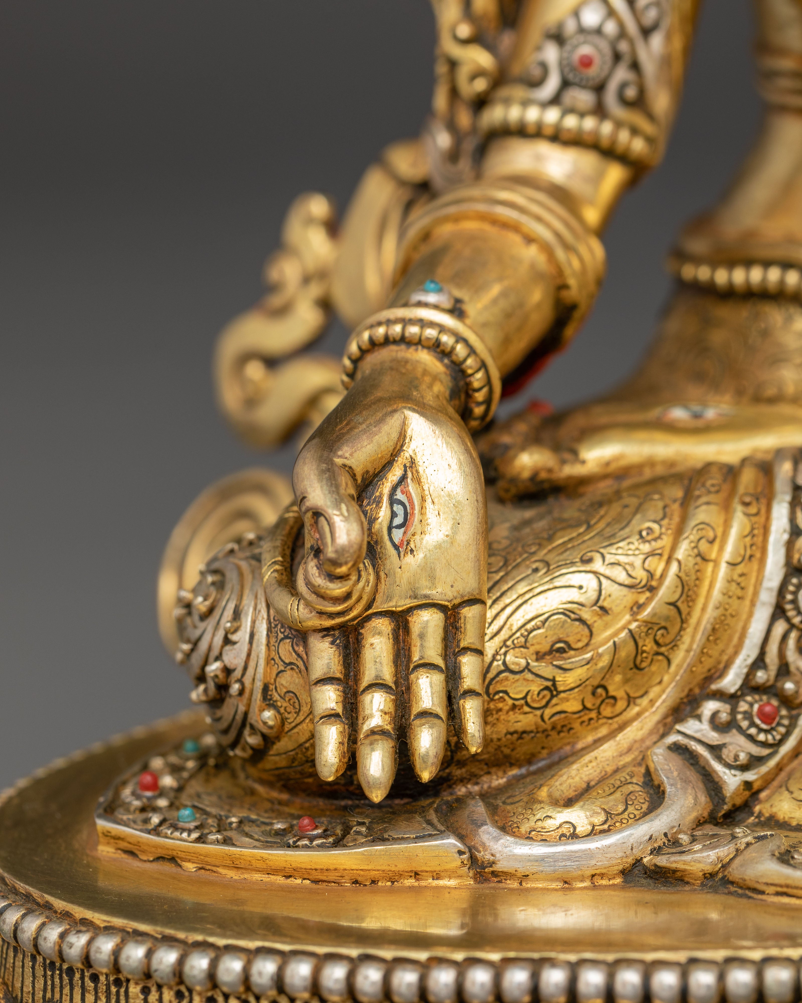 Statue of Female Bodhisattva : White Tara