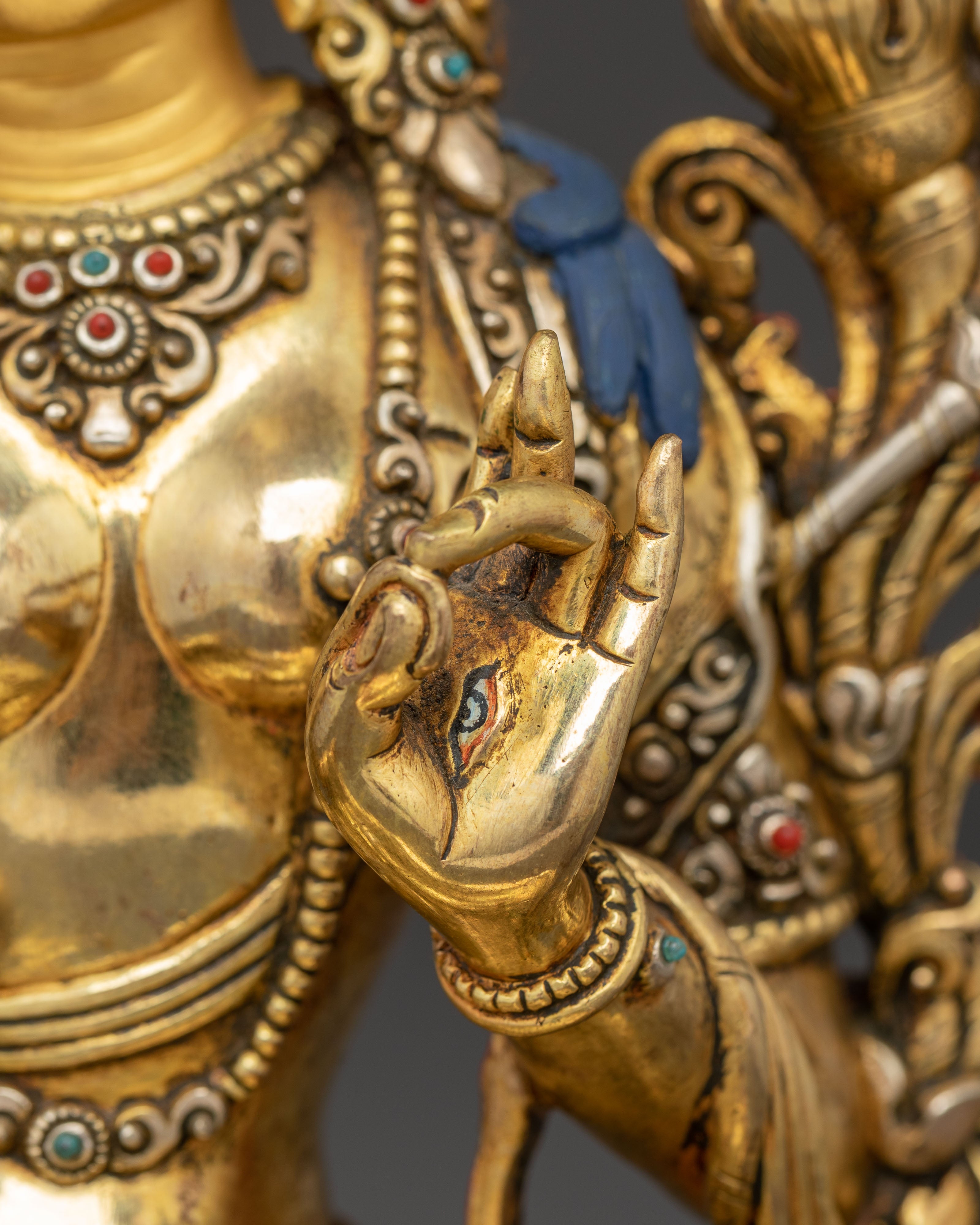 Statue of Female Bodhisattva : White Tara