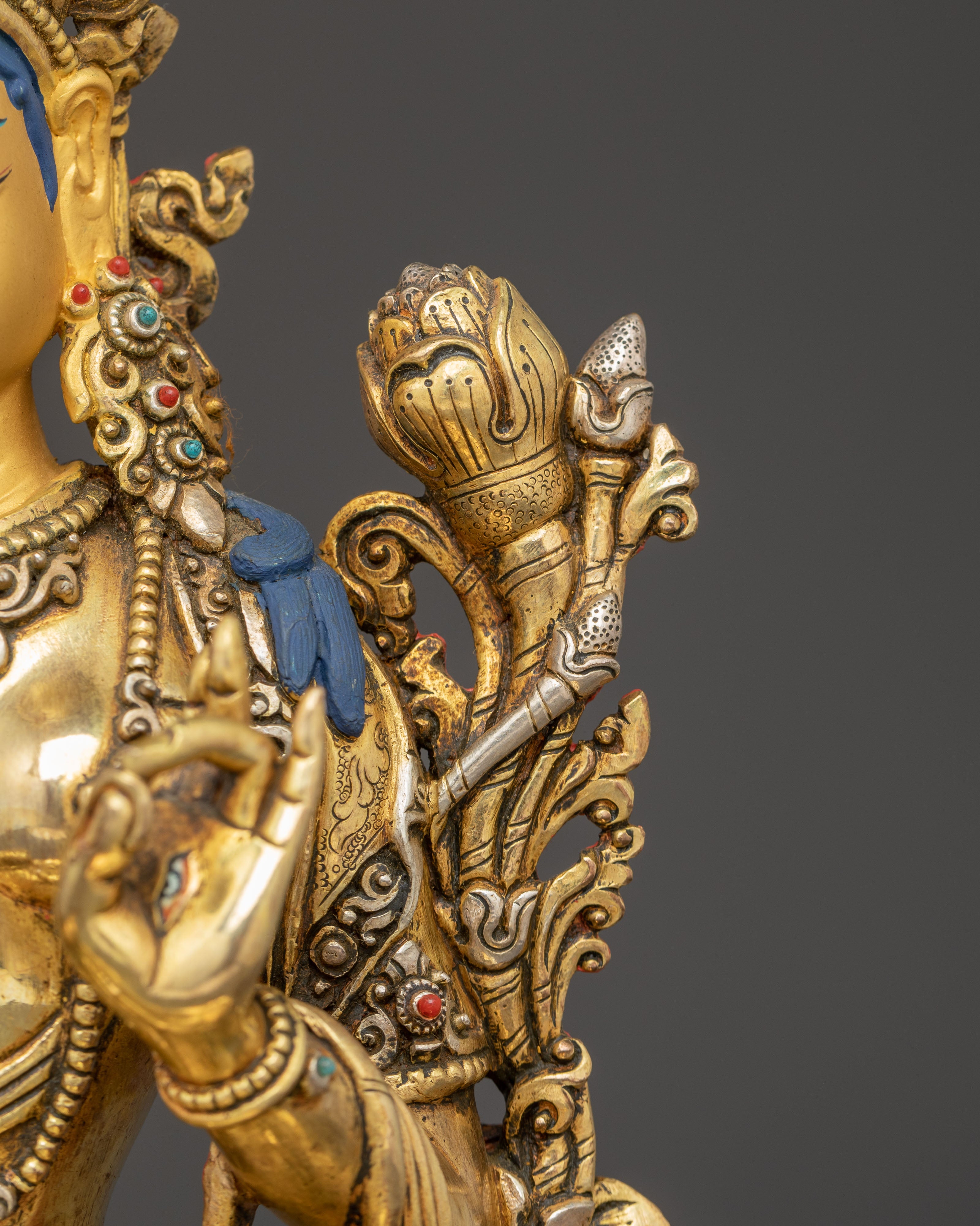 Statue of Female Bodhisattva : White Tara