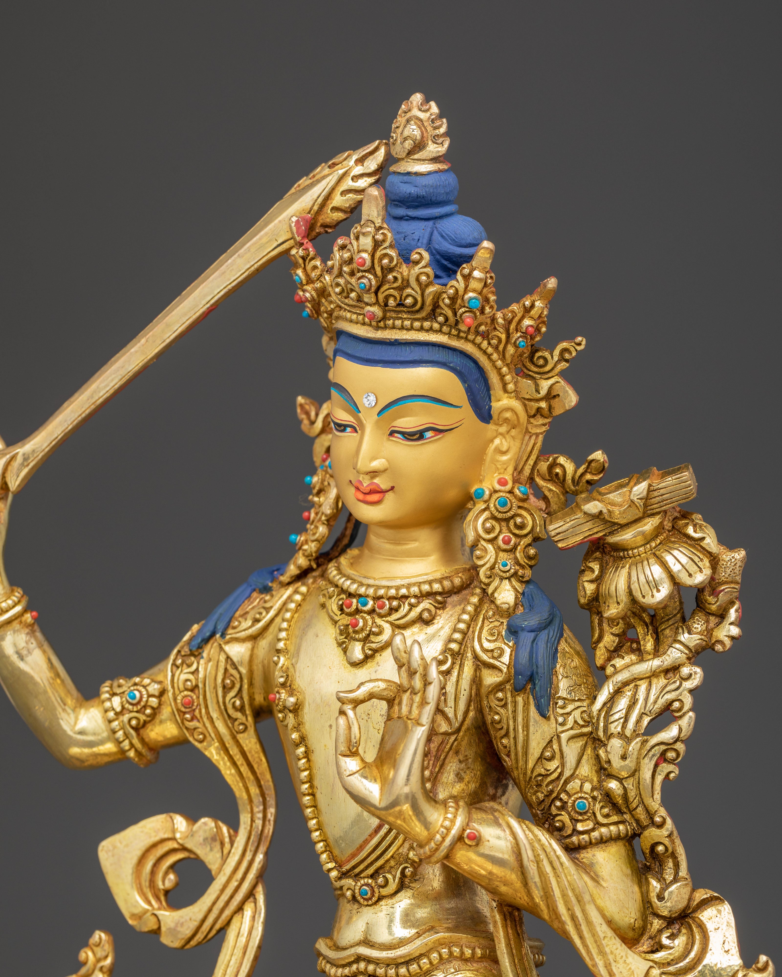 Manjushri Statue : Bodhisattva of Wisdom