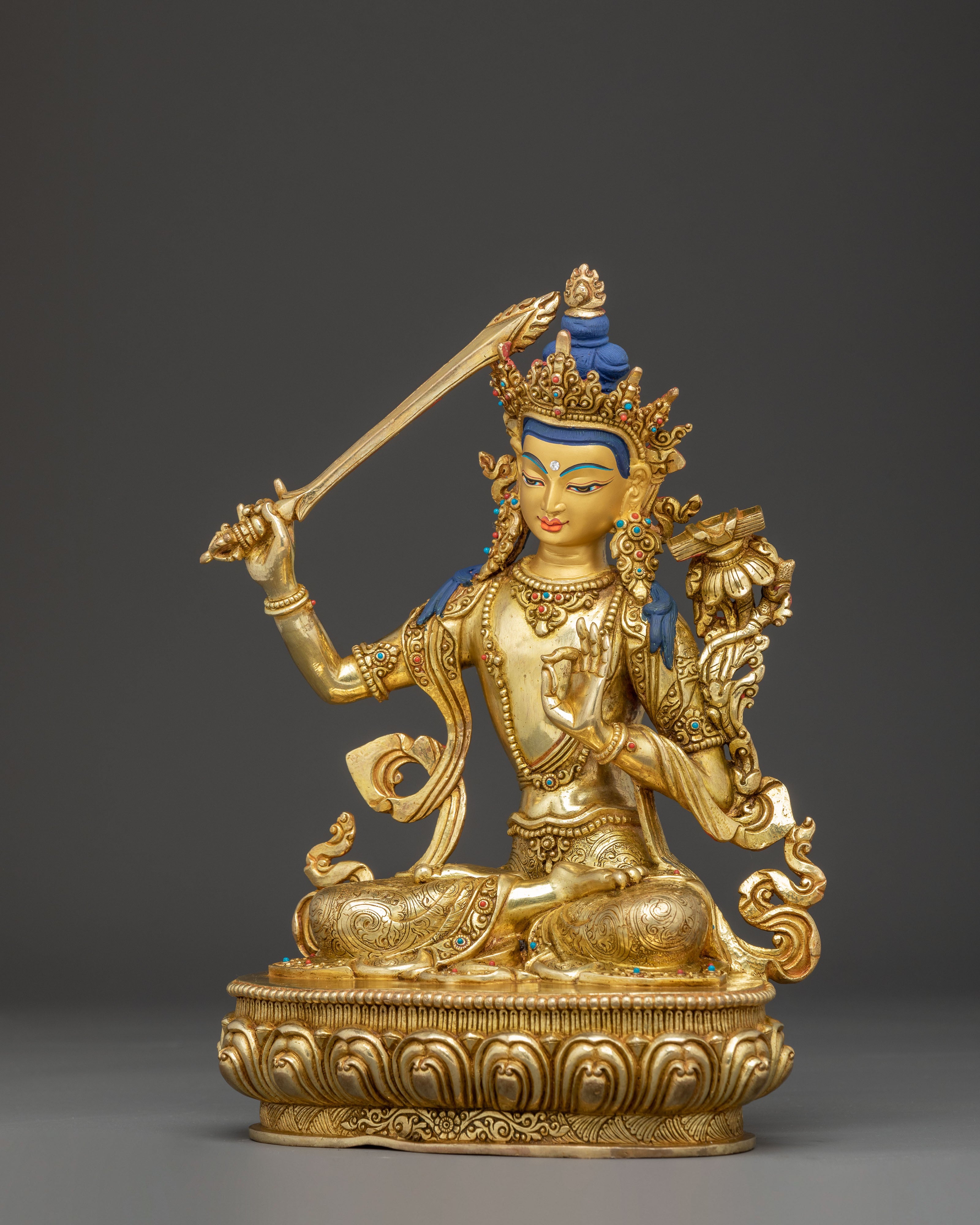 Manjushri Statue : Bodhisattva of Wisdom