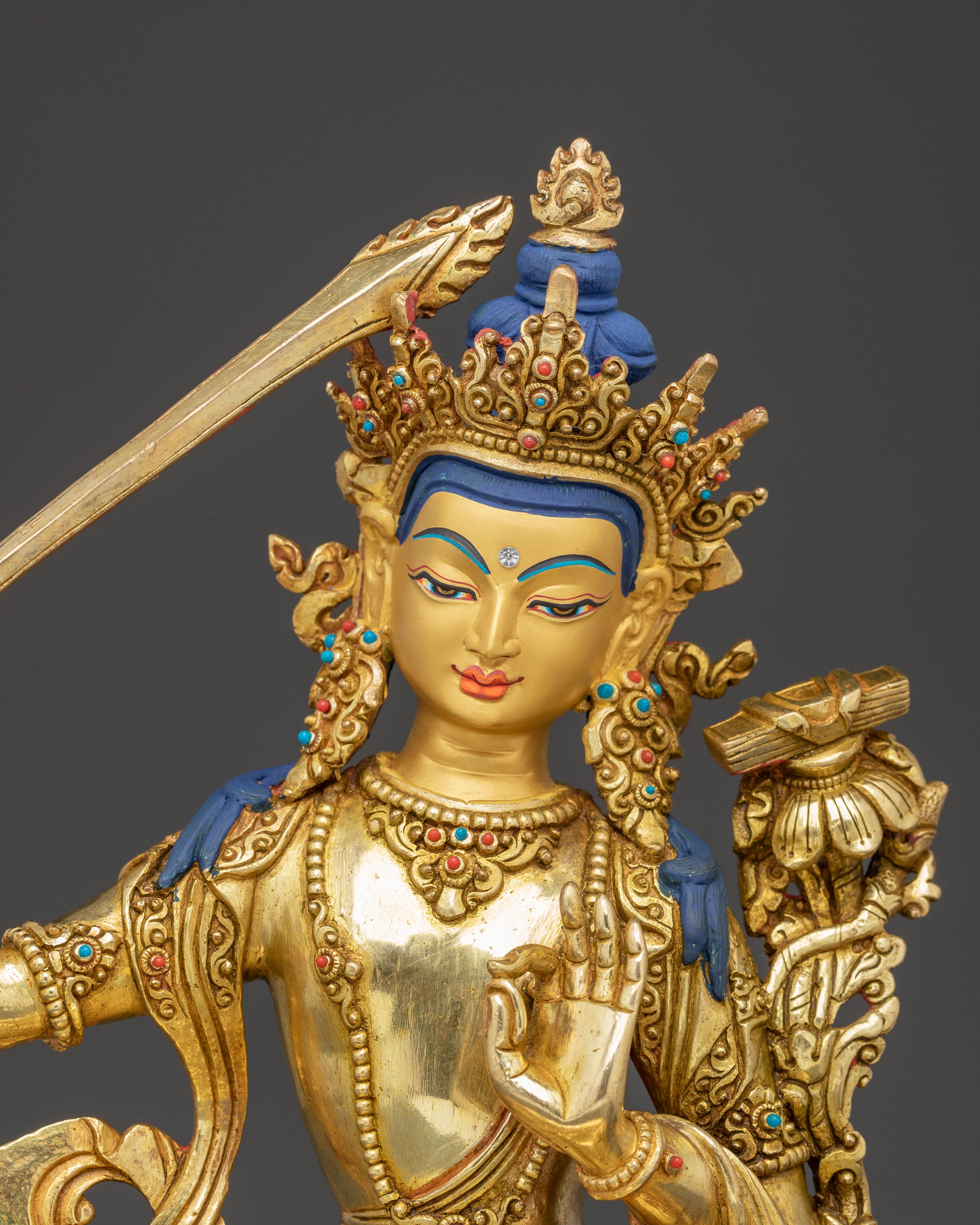 Manjushri Statue : Bodhisattva of Wisdom