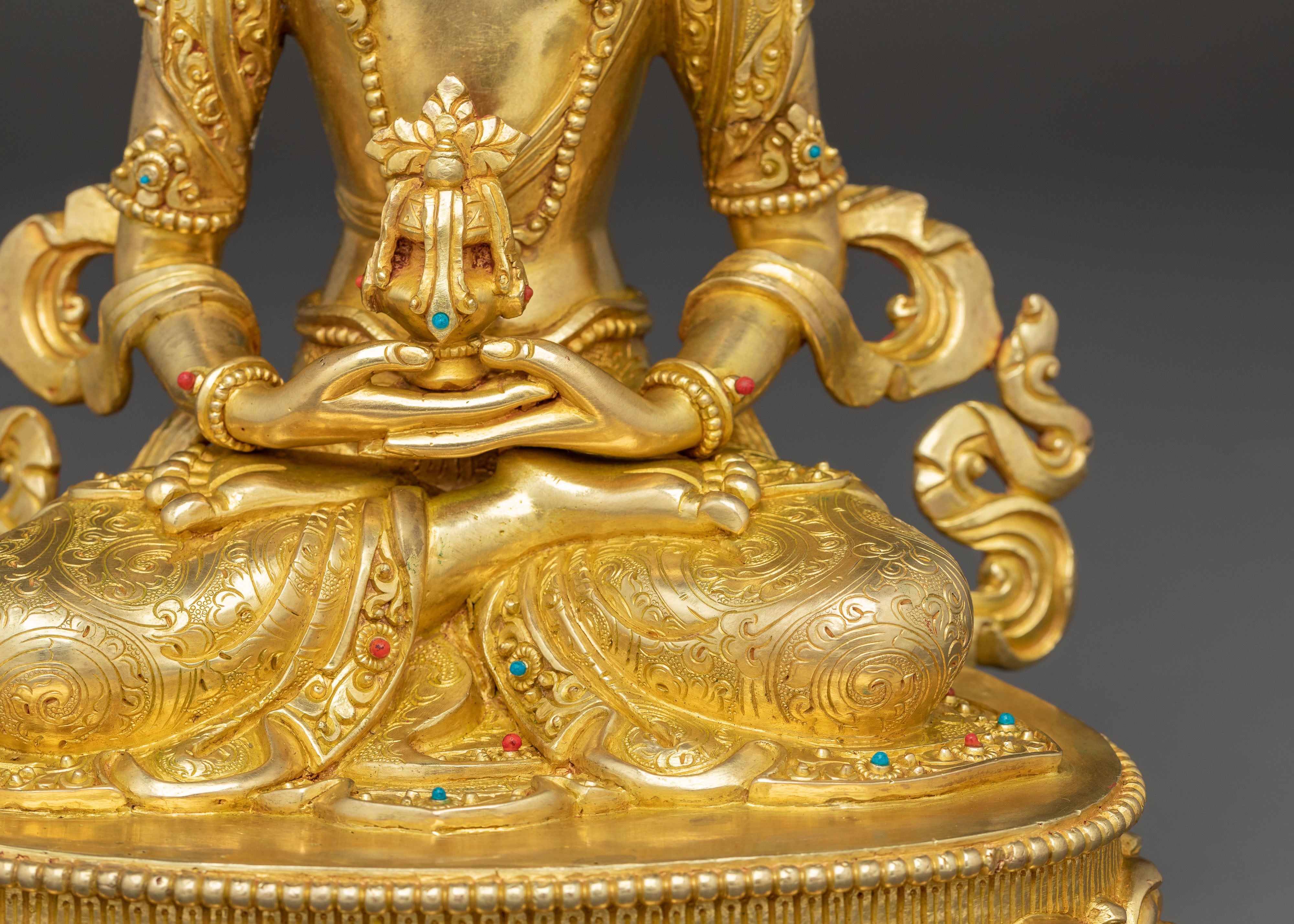 Amitayus Statue: Buddha from Pure Land