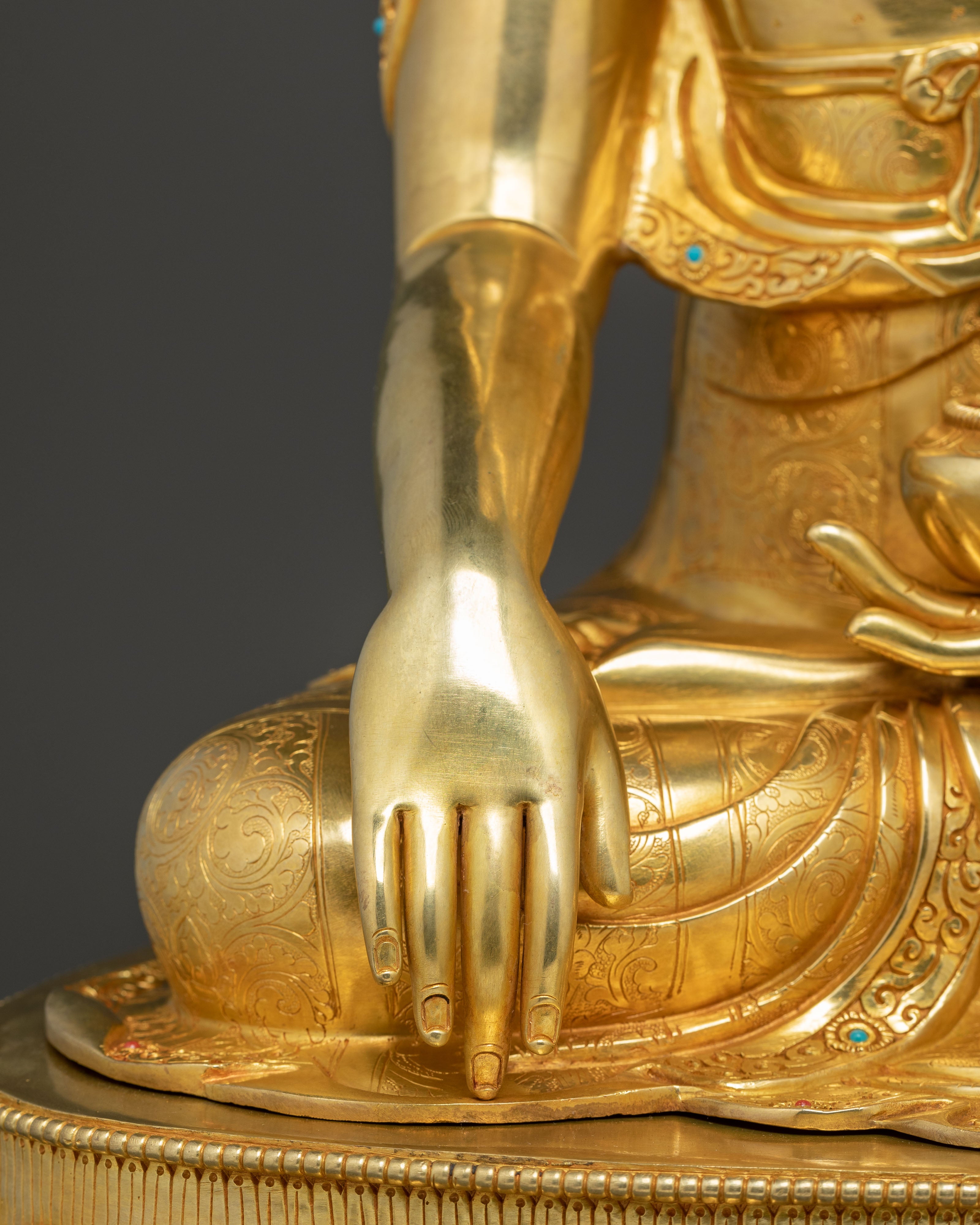 Shakyamuni Buddha Sculpture, Wisdom Guide