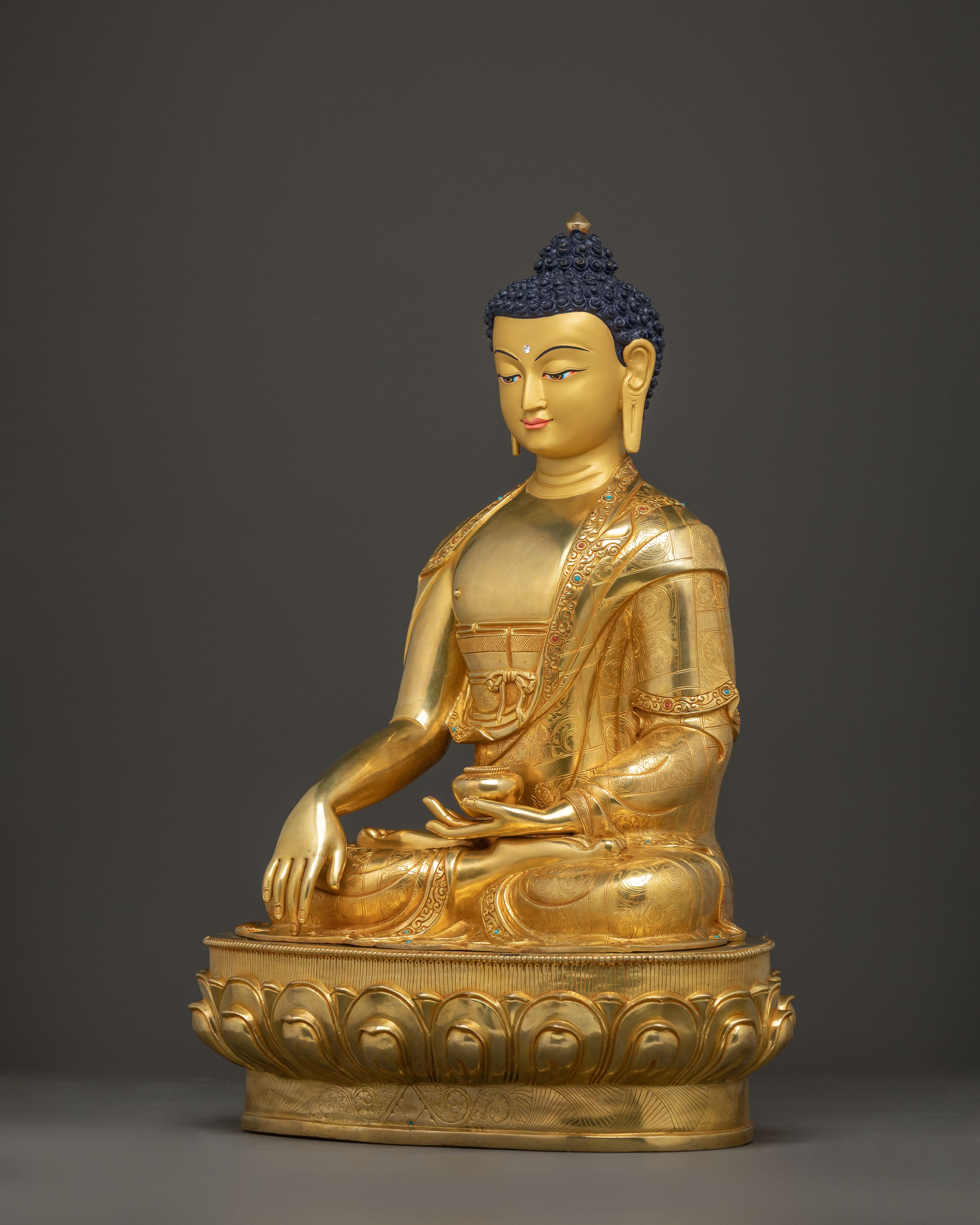 Shakyamuni Buddha Sculpture, Wisdom Guide
