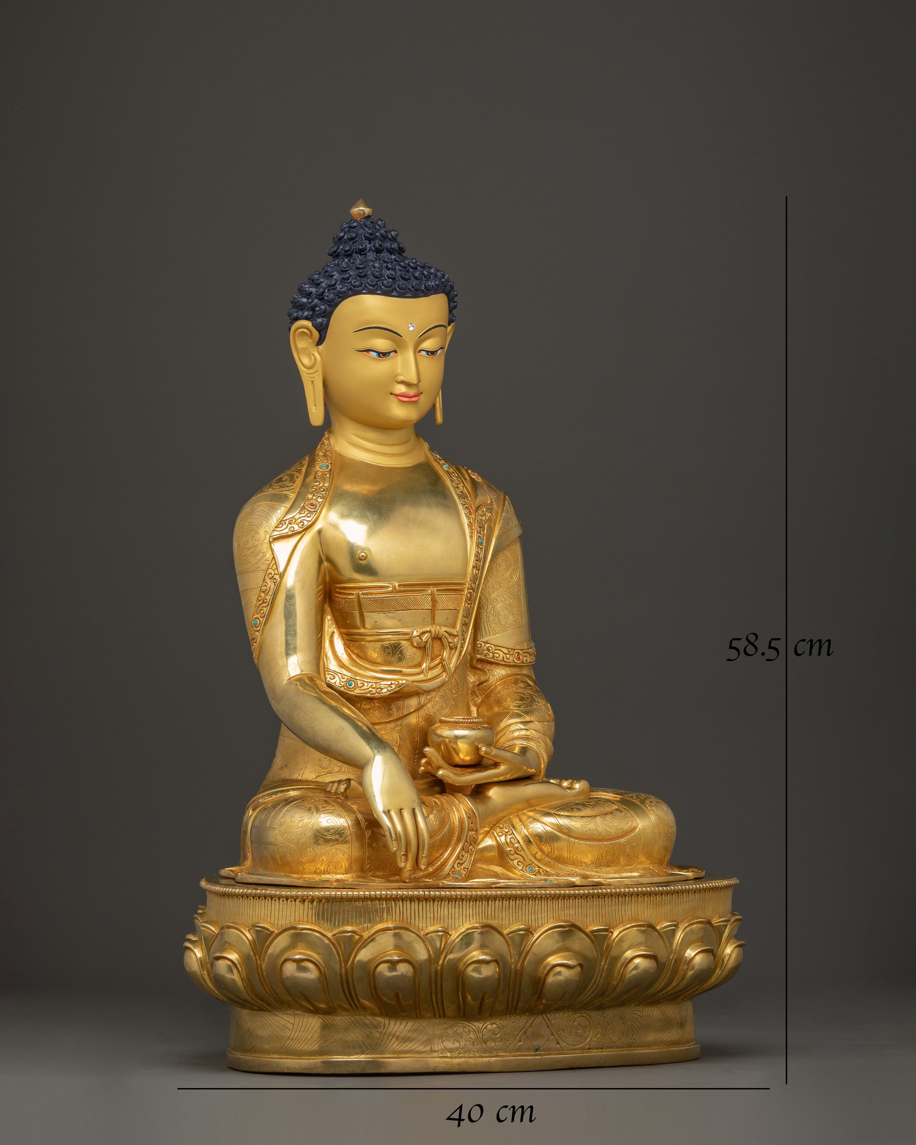 Shakyamuni Buddha Sculpture, Wisdom Guide