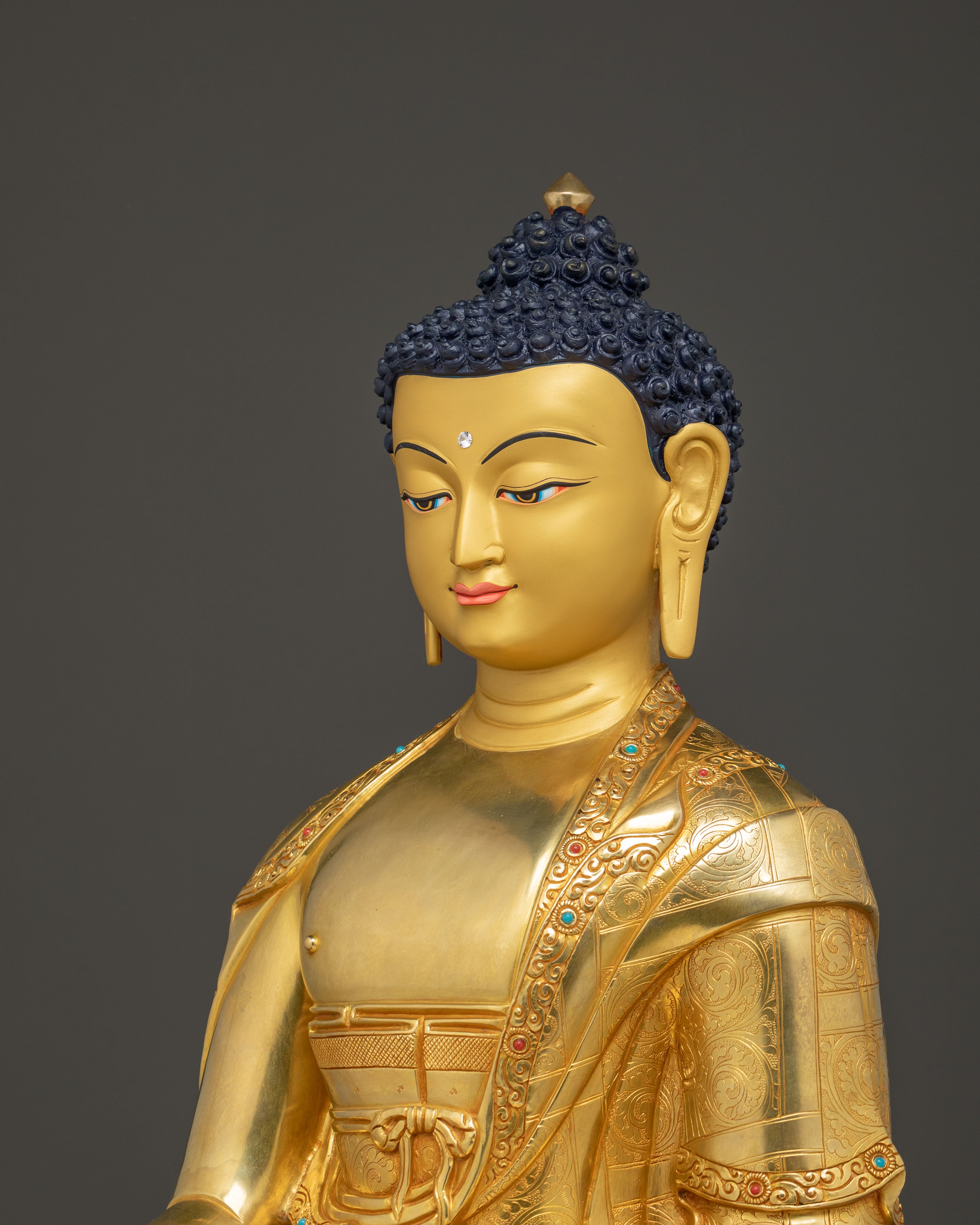 Shakyamuni Buddha Sculpture, Wisdom Guide