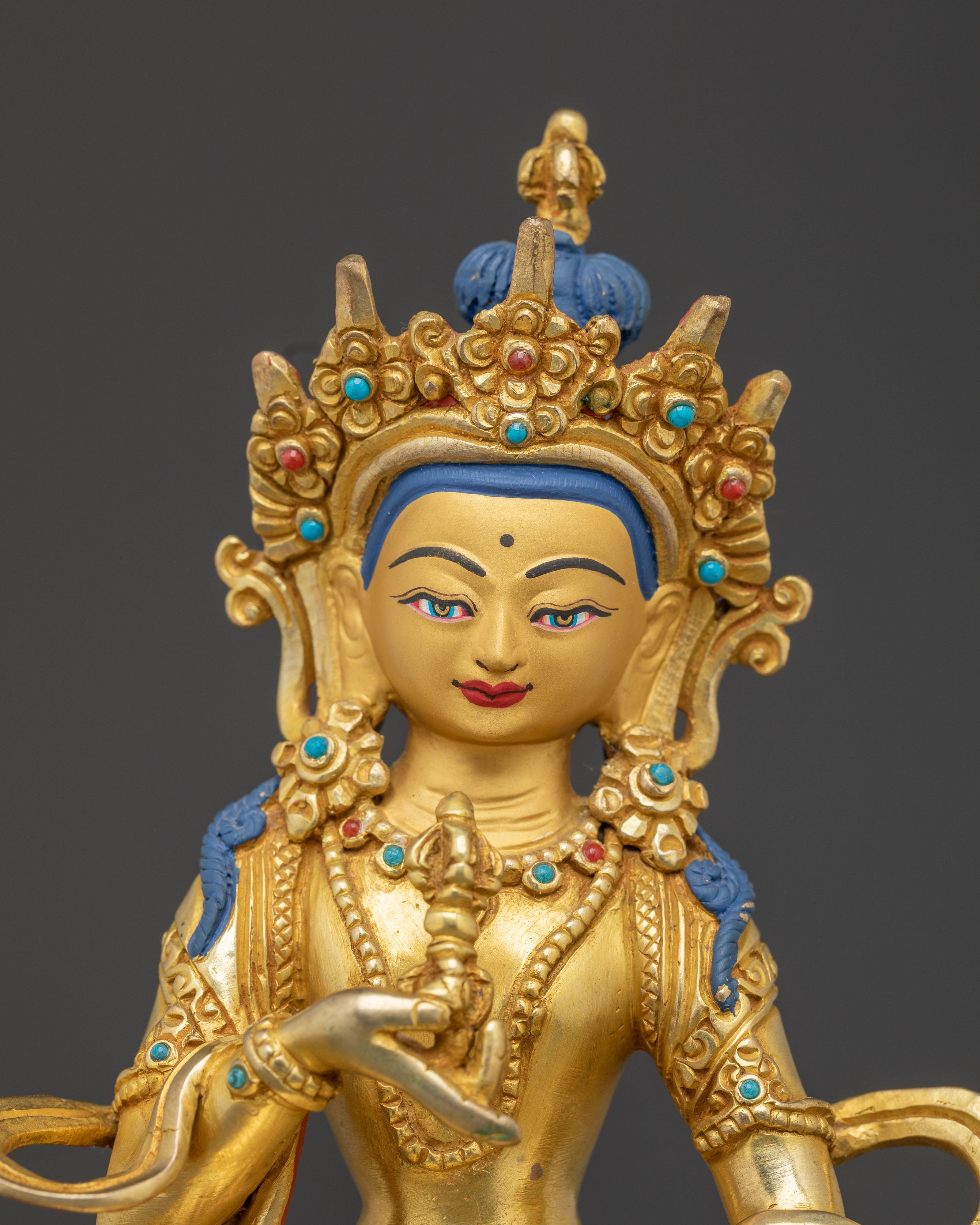 Statue of Supreme Purifier Vajrasattva | Handmade Dorje Sempa Artwork