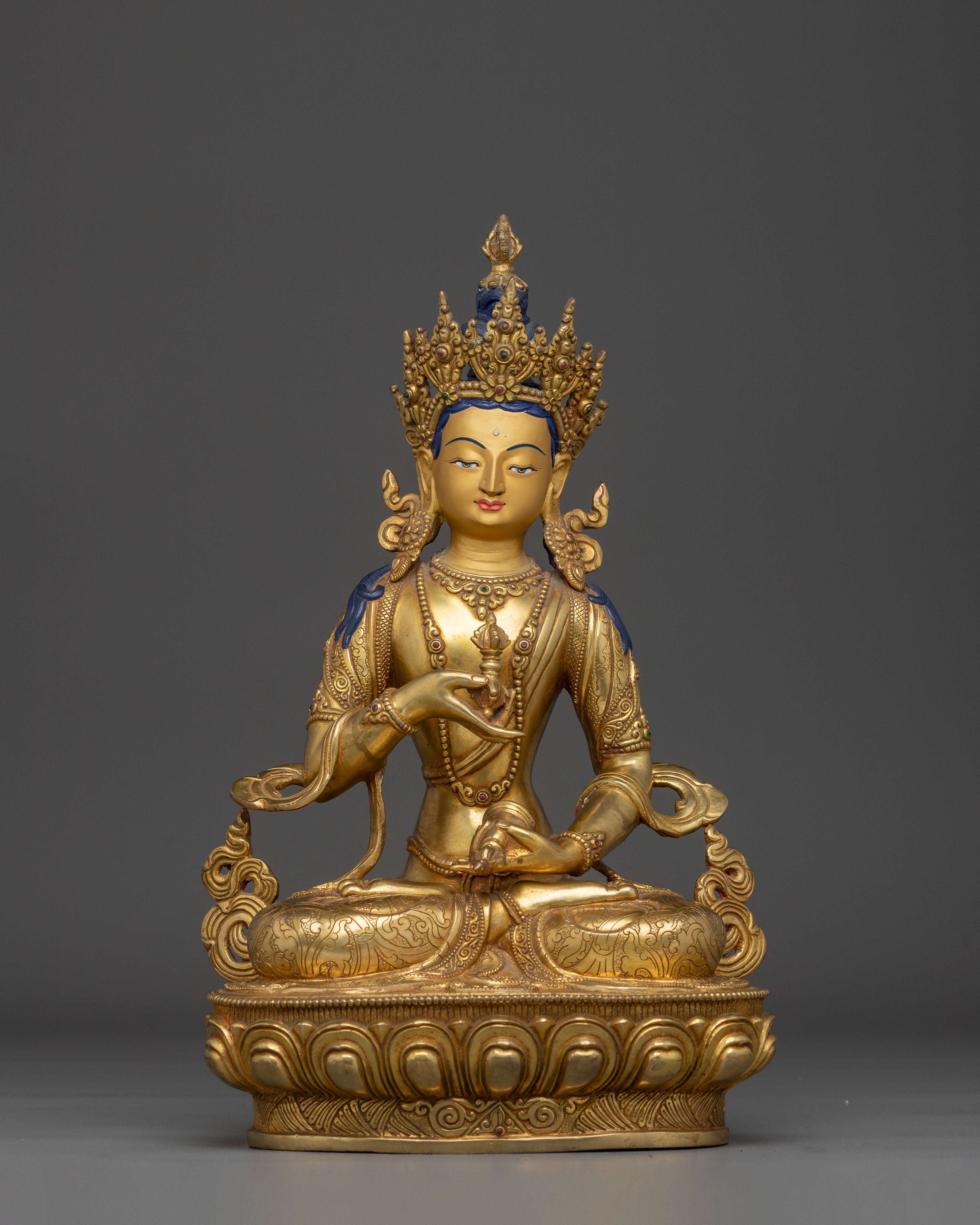 Golden Statue of Dorje Sempa : Purification Symbol Vajrasattva