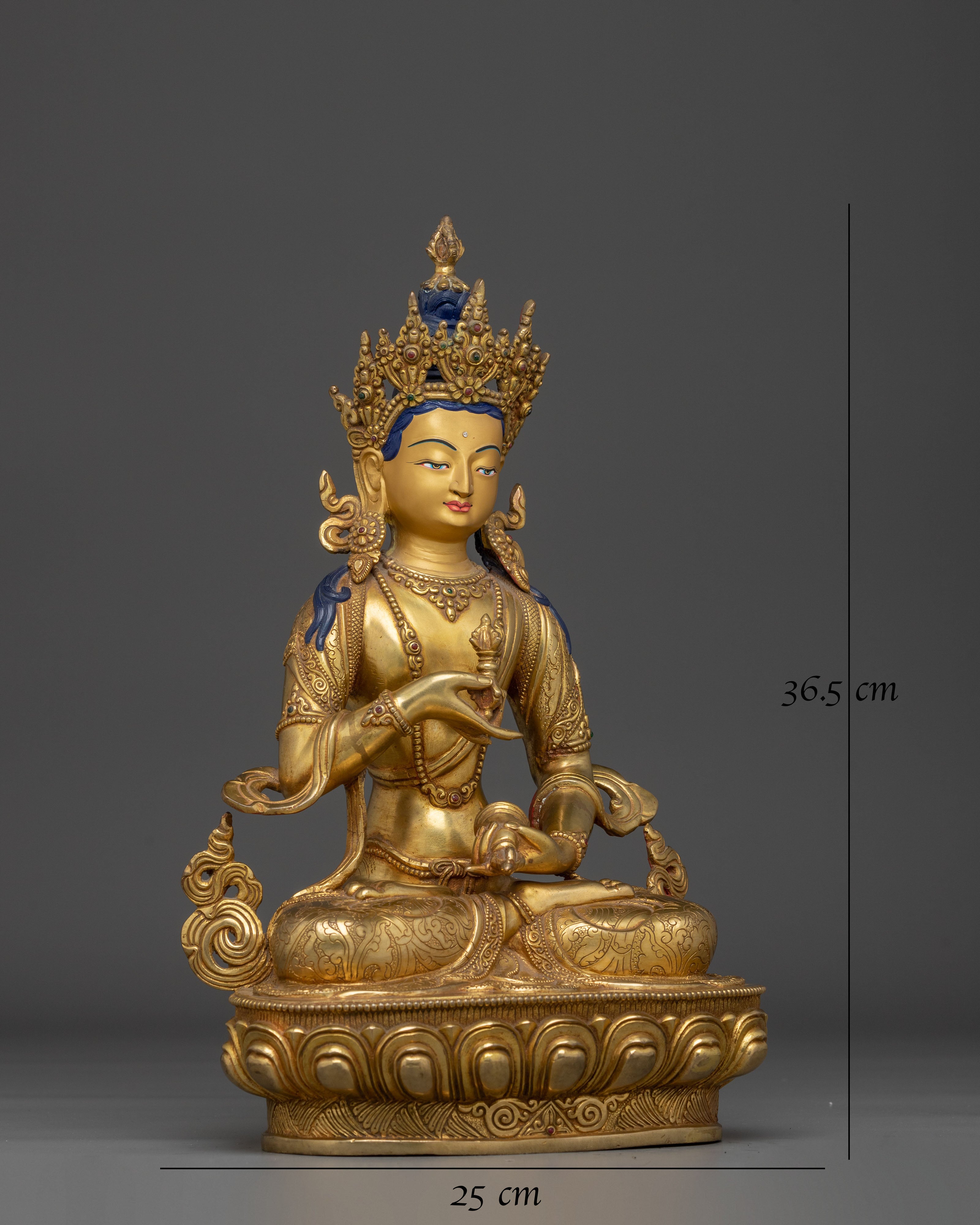 Golden Statue of Dorje Sempa : Purification Symbol Vajrasattva