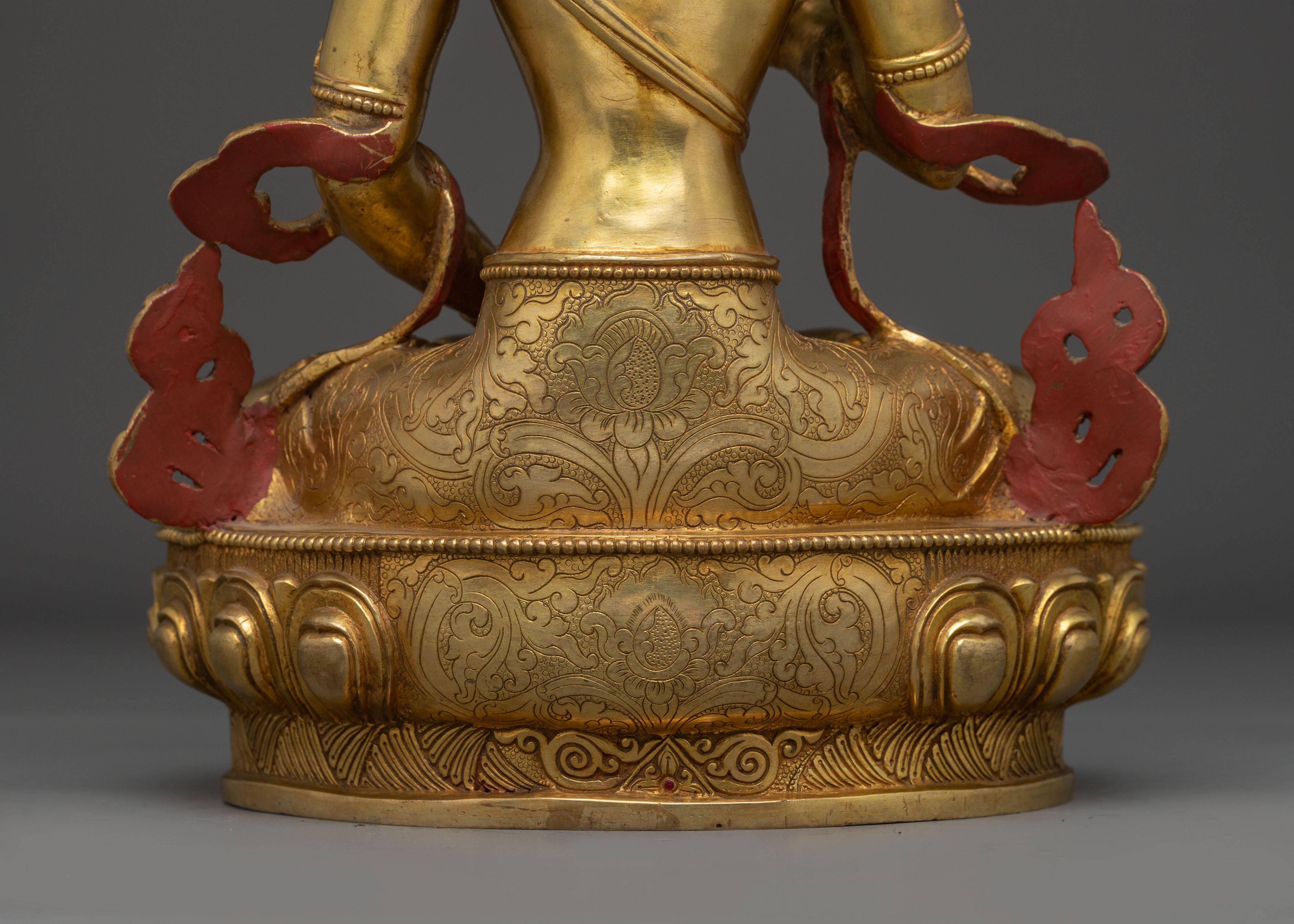 Golden Statue of Dorje Sempa: Purification Symbol Vajrasattva