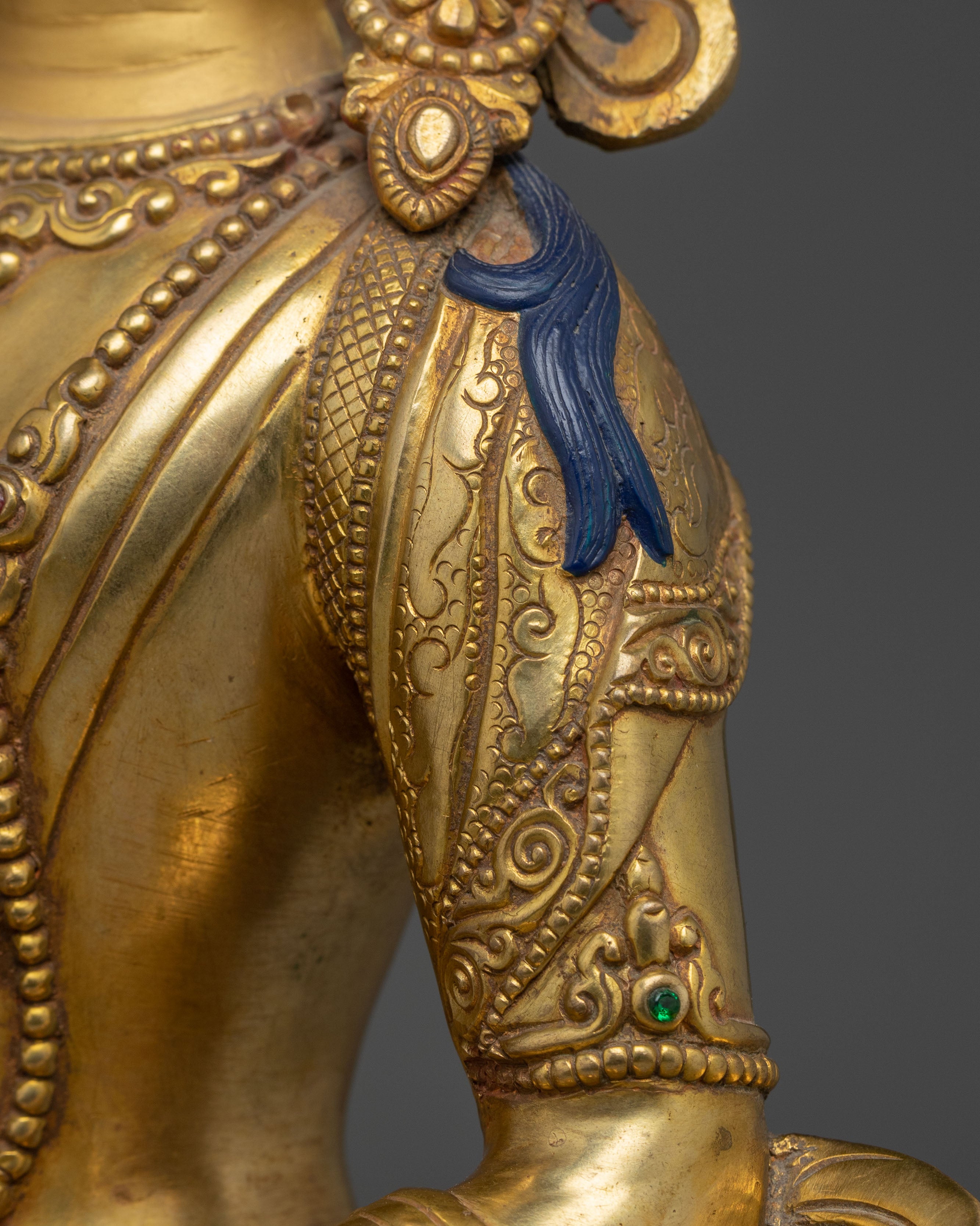 Golden Statue of Dorje Sempa: Purification Symbol Vajrasattva