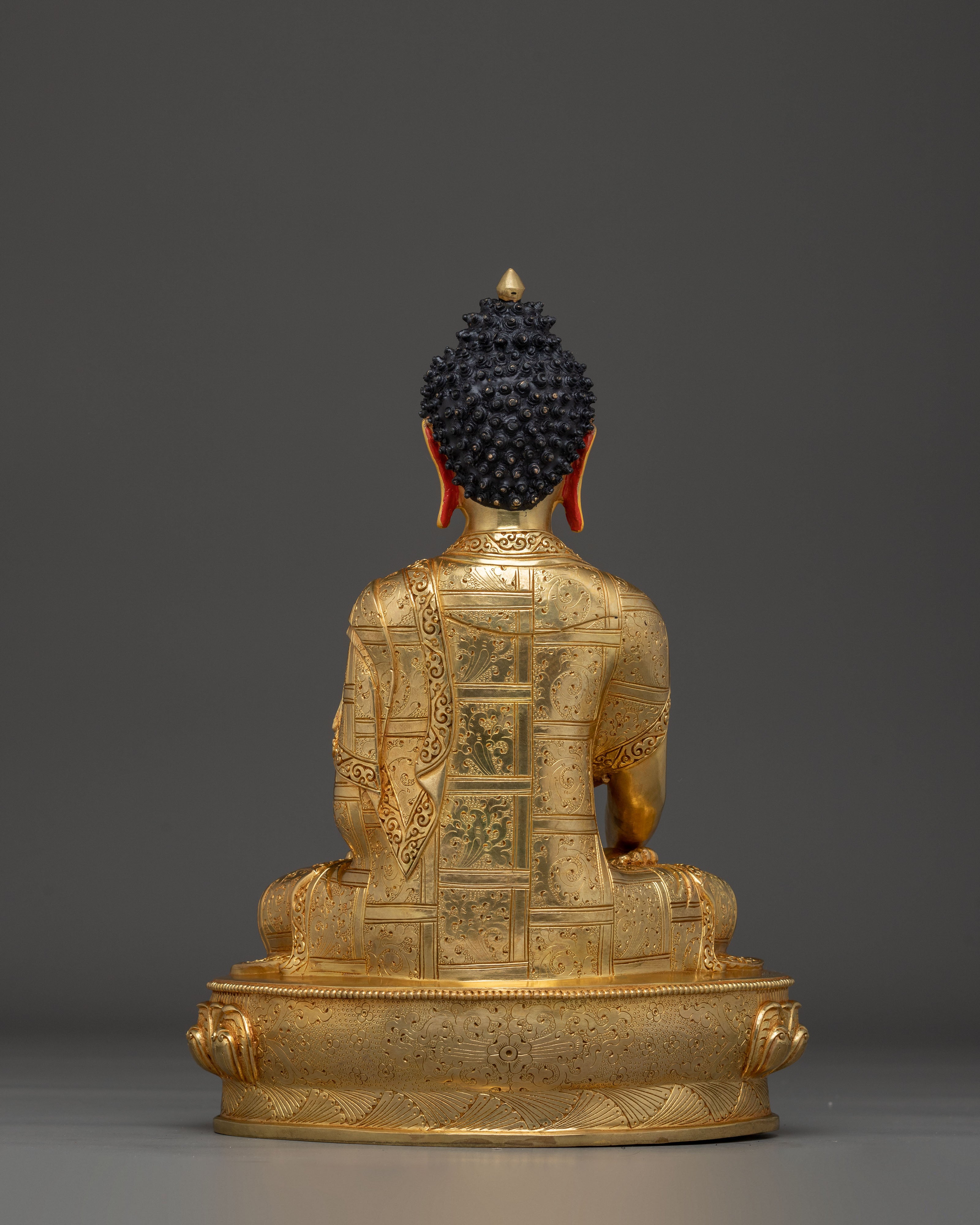 Statue of Shakyamuni Buddha with Ananda and Kashyapa