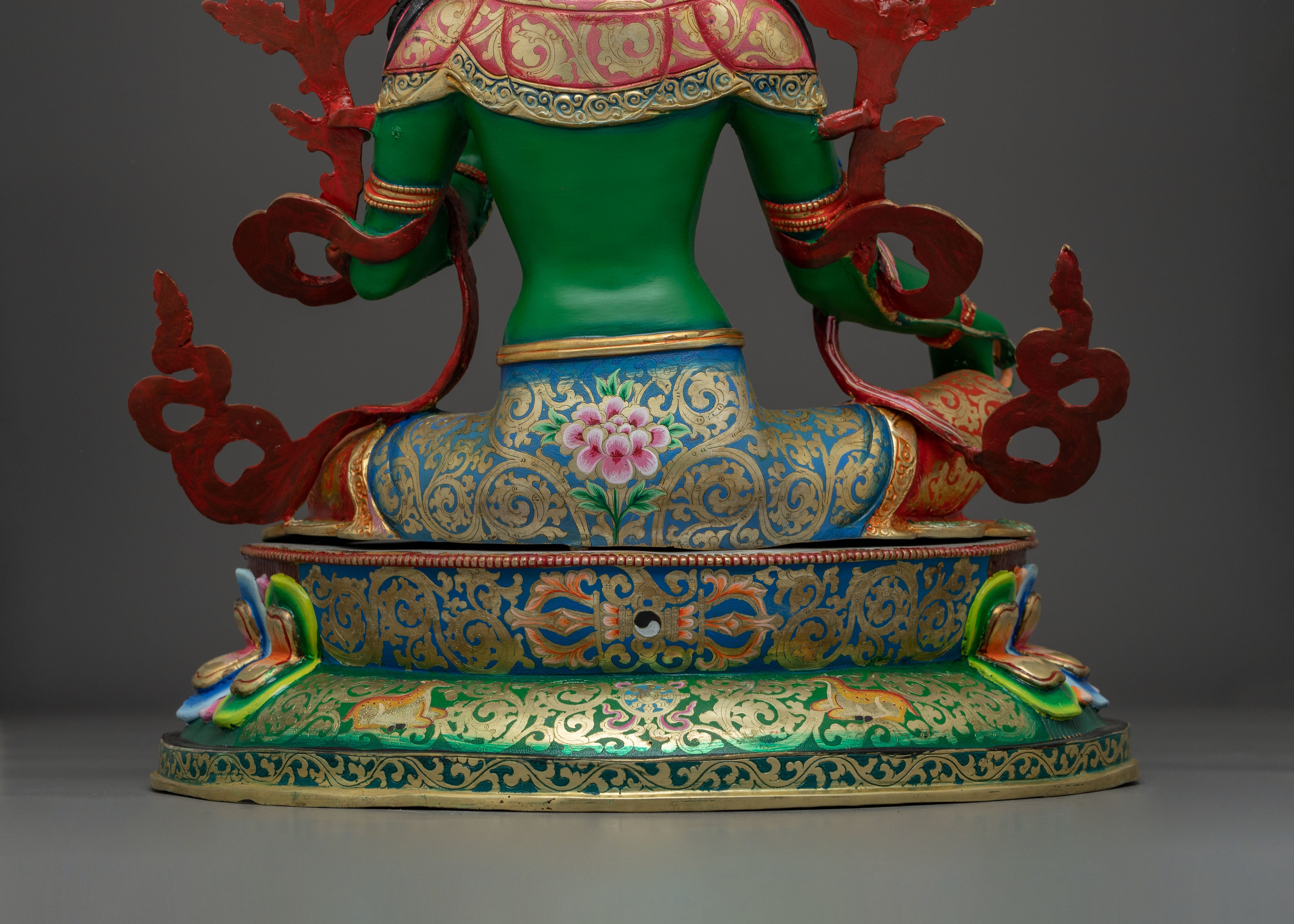 Statue of Green Tara: Mother in Action | Symbol of Liberation