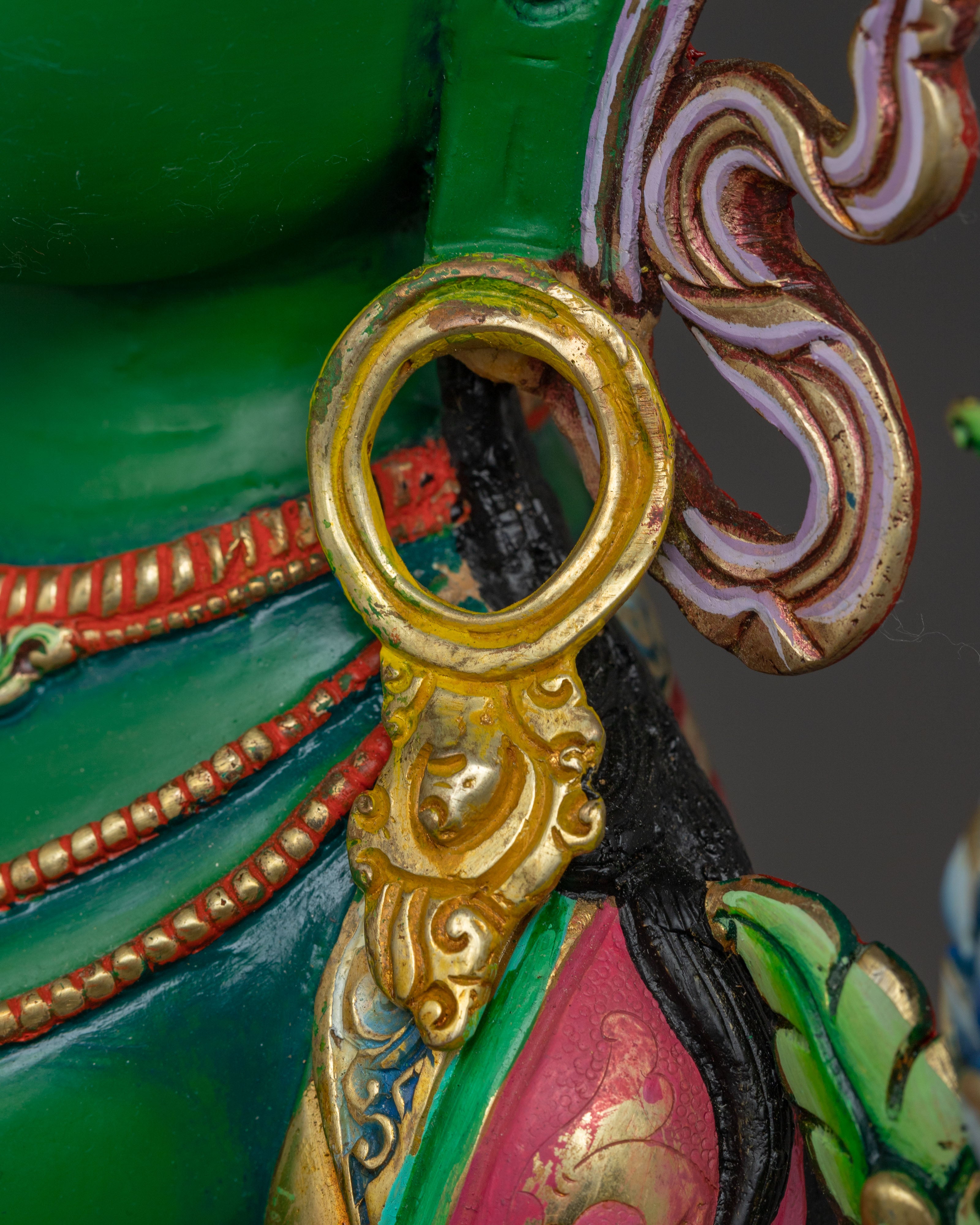 Statue of Green Tara: Mother in Action | Symbol of Liberation