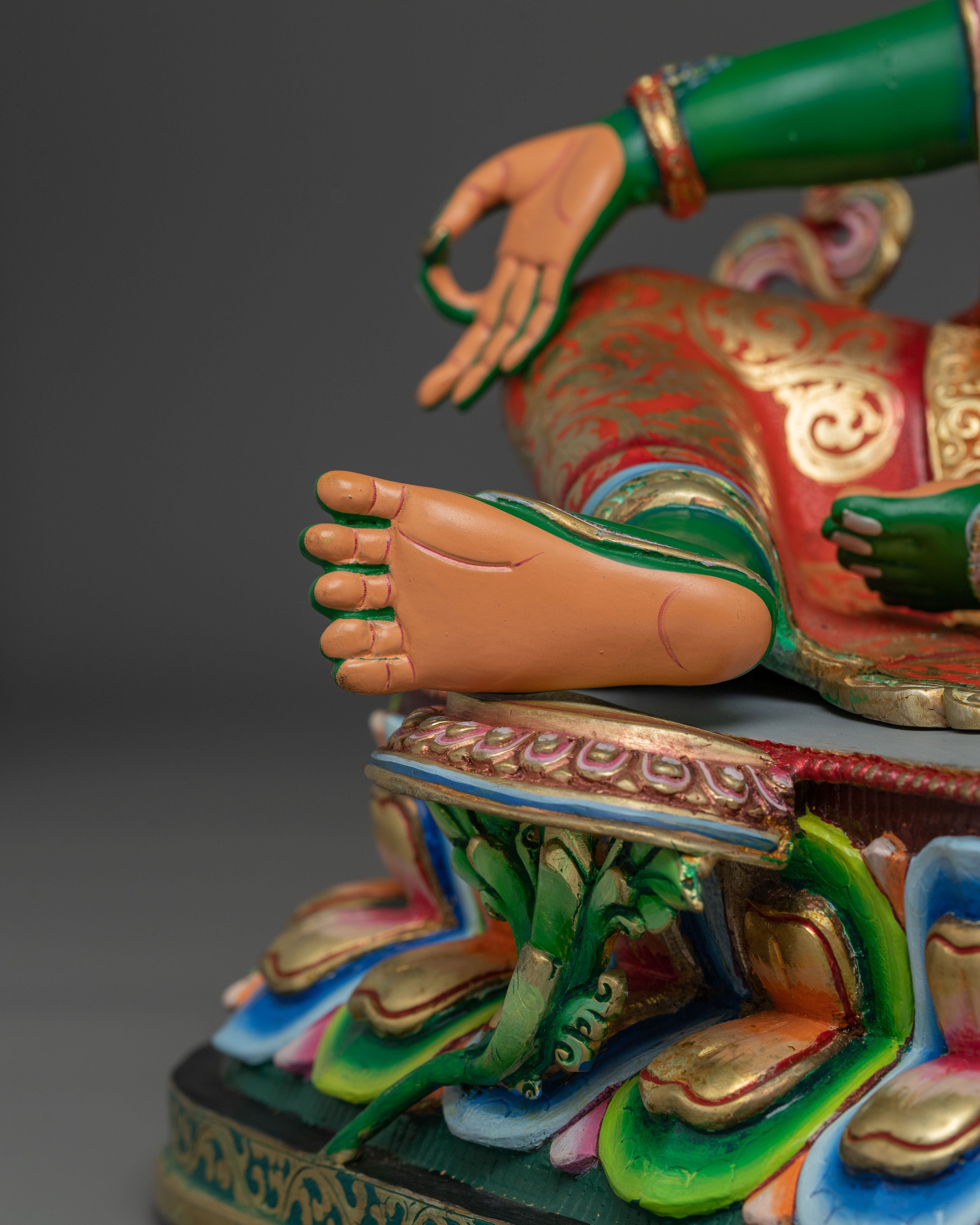 Statue of Green Tara: Mother in Action | Symbol of Liberation