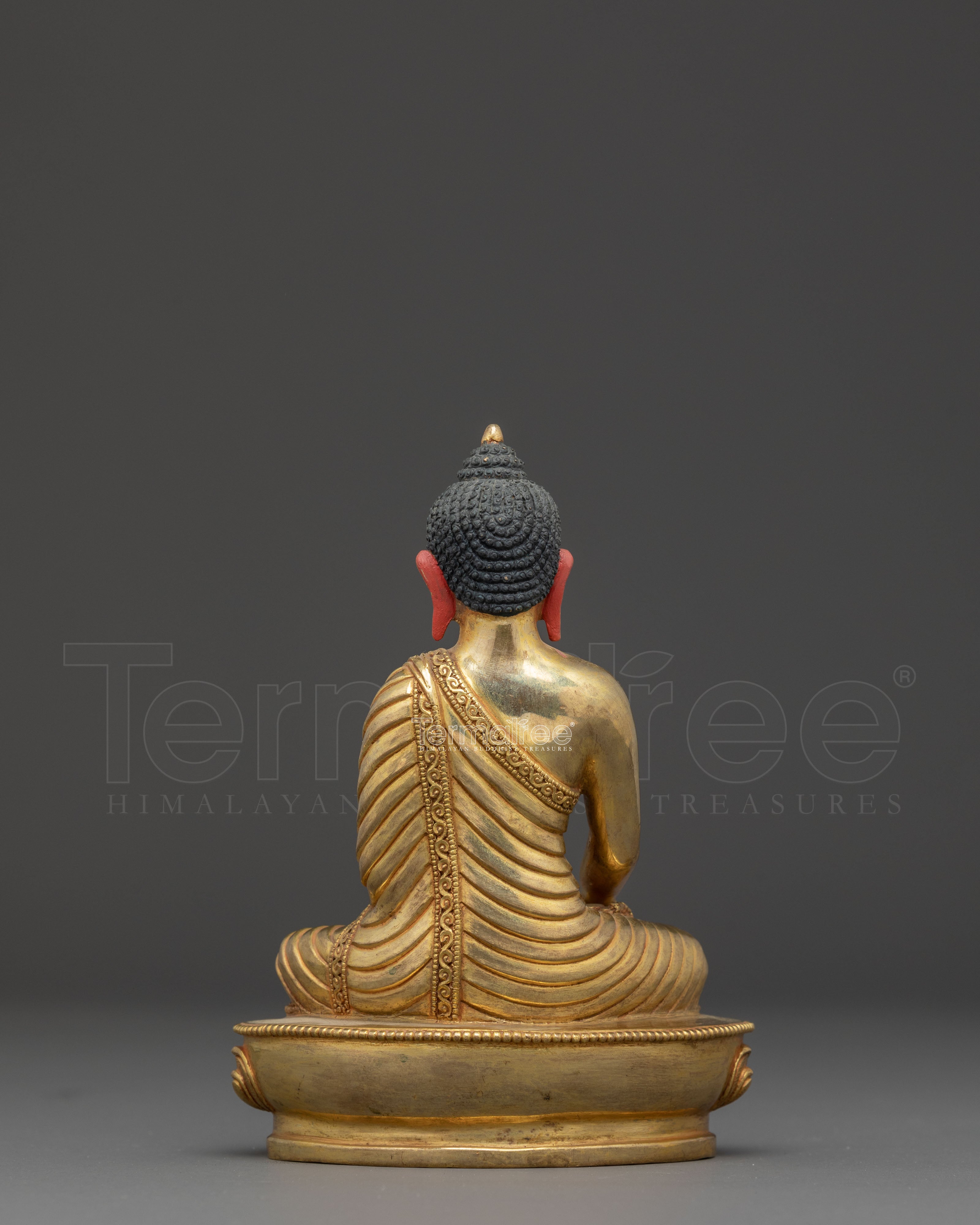 Golden Sculpture of Buddha Shakyamuni | The Awakened One
