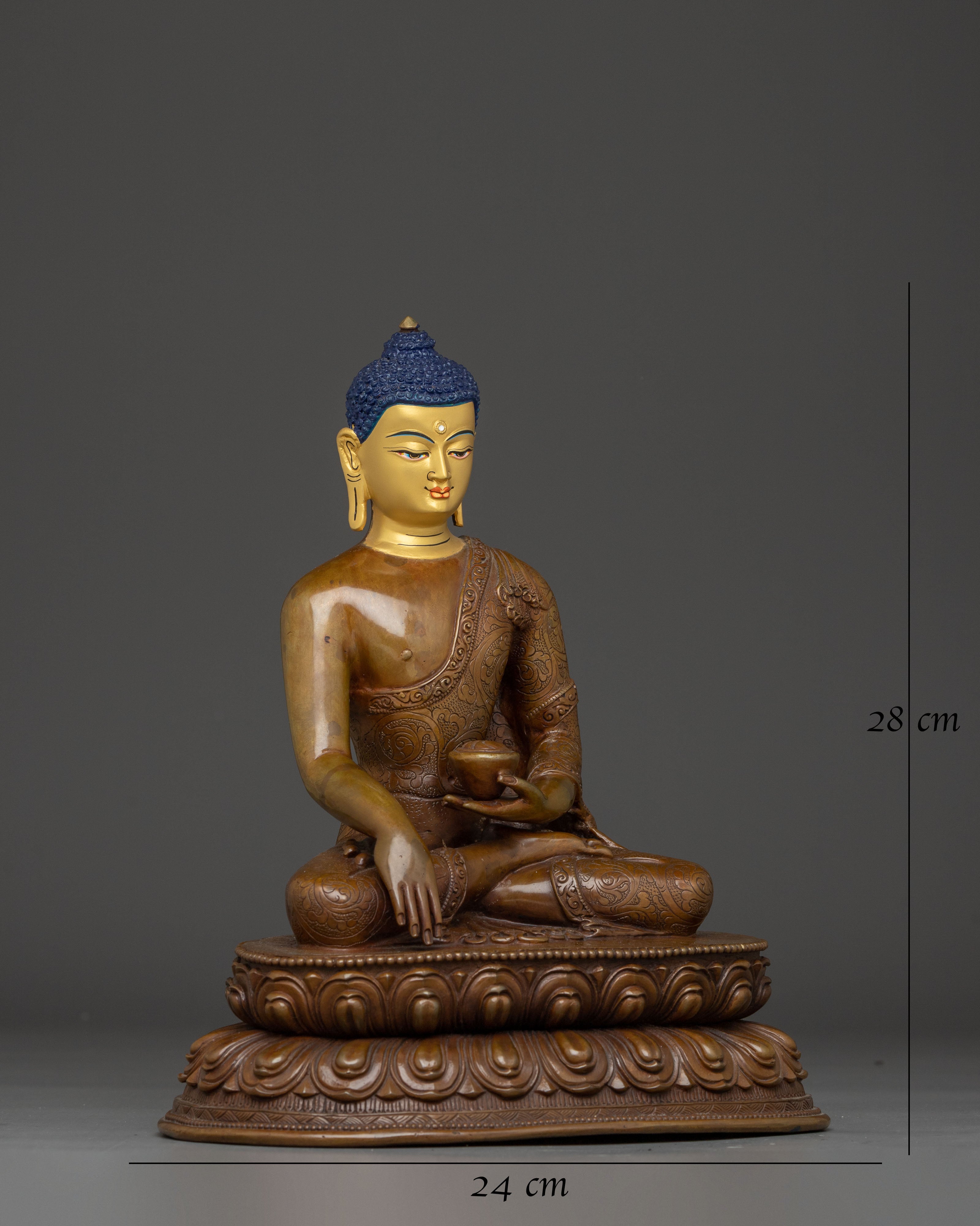 Himalayan Artwork of Buddha Shakyamuni | Symbol of Wisdom