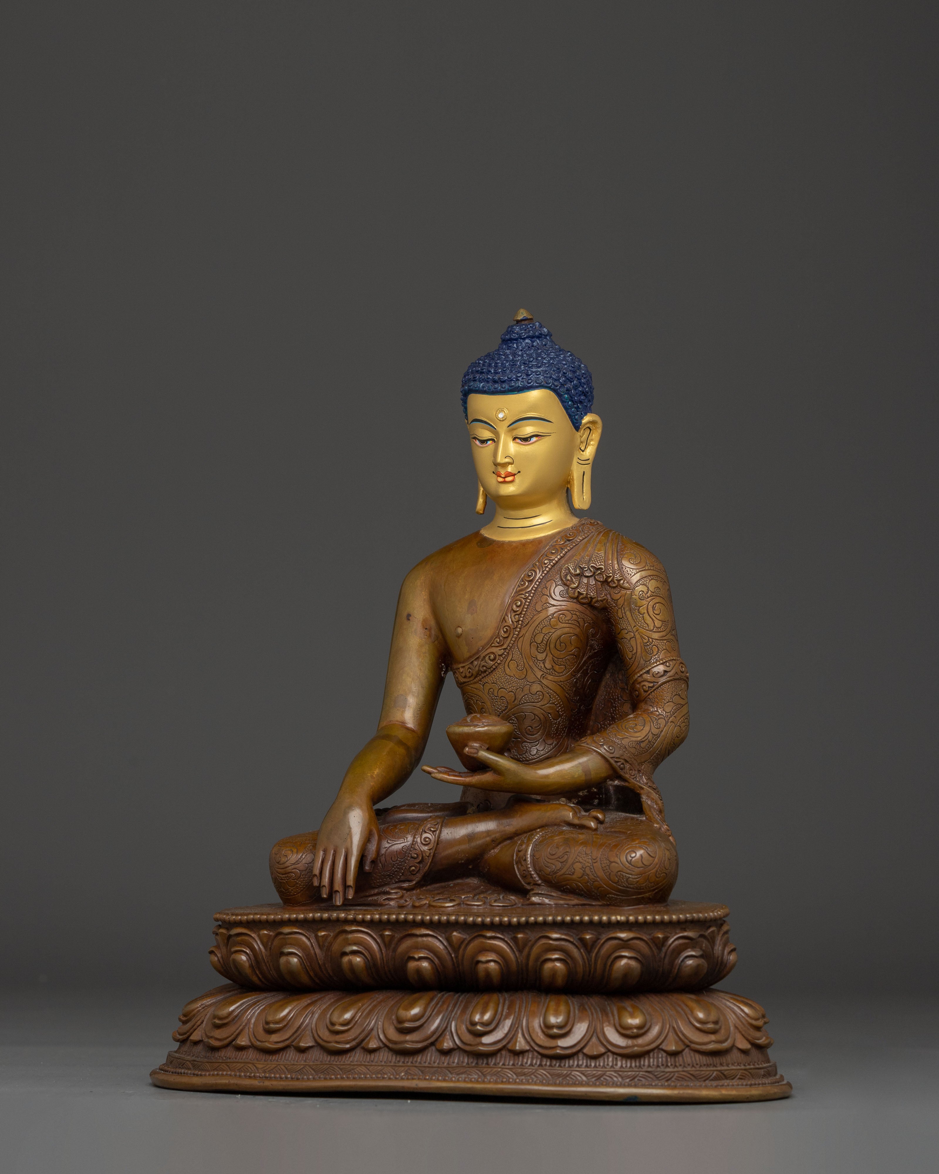 Himalayan Artwork of Buddha Shakyamuni | Symbol of Wisdom