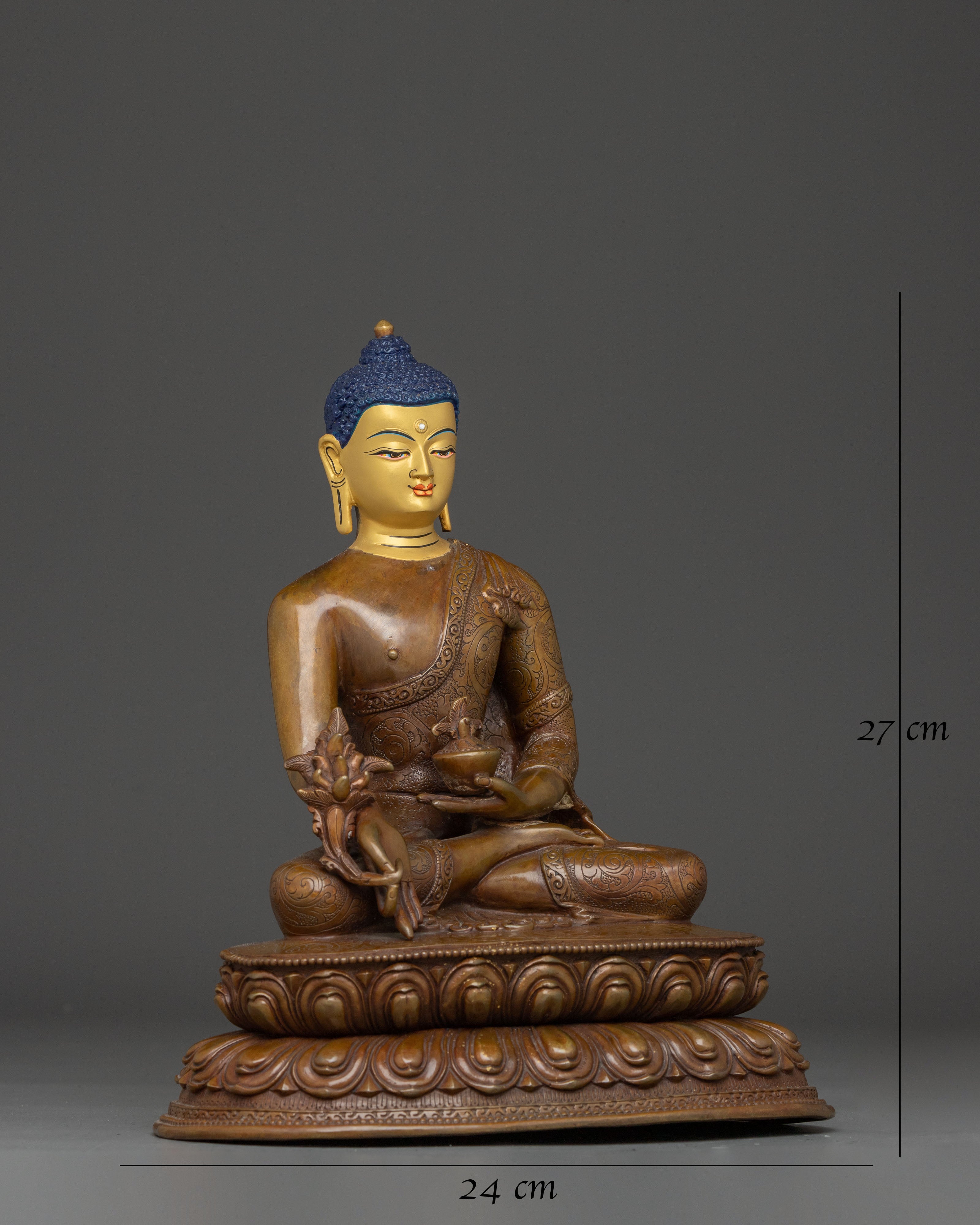 Master of Healing Medicine Buddha Figurine