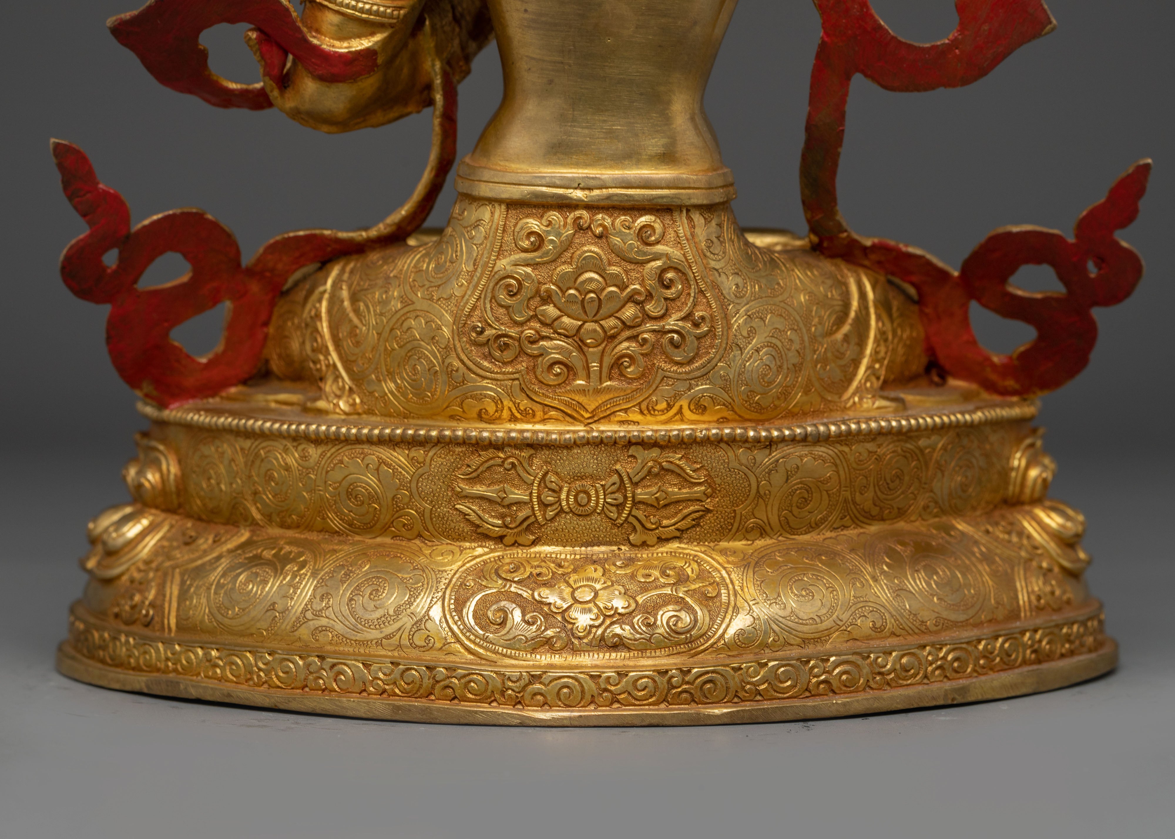 Divine Wisdom Bodhisattva Manjushri Statue for Meditation