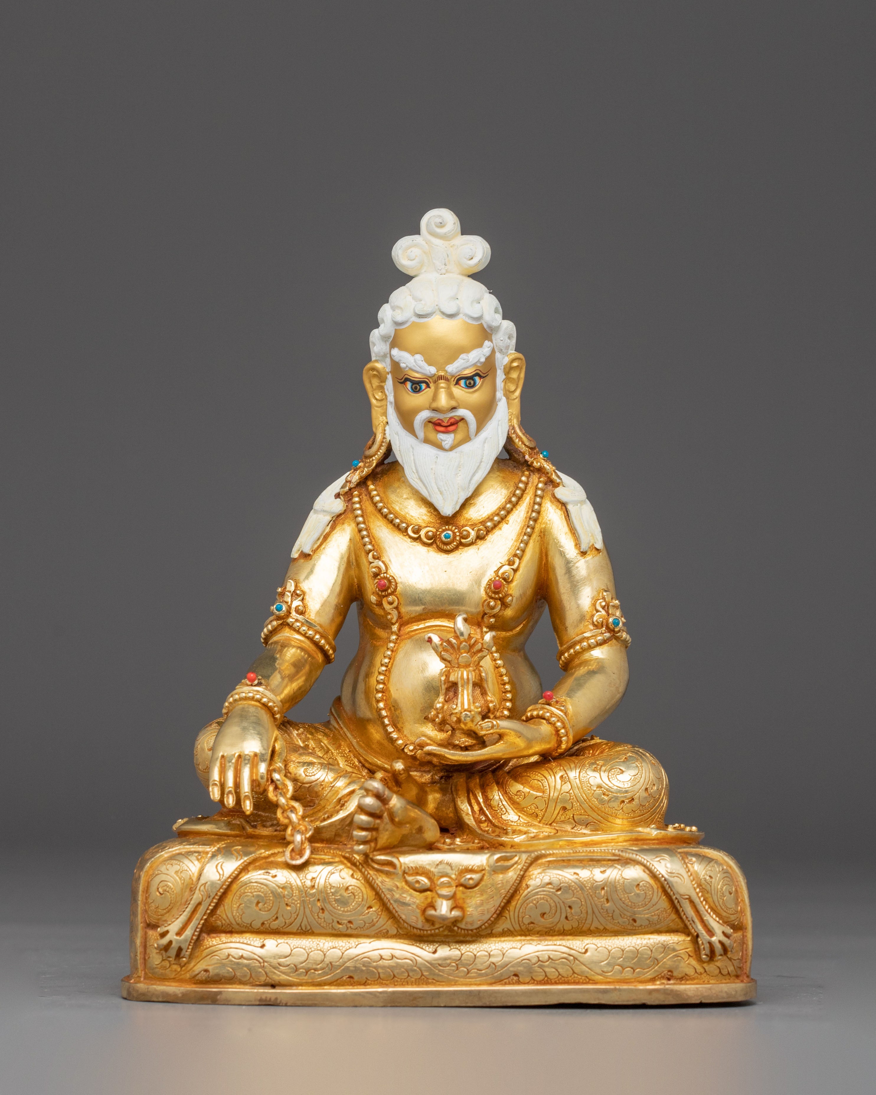 Thangtong Gyalpo Sculpture in 24K Gold
