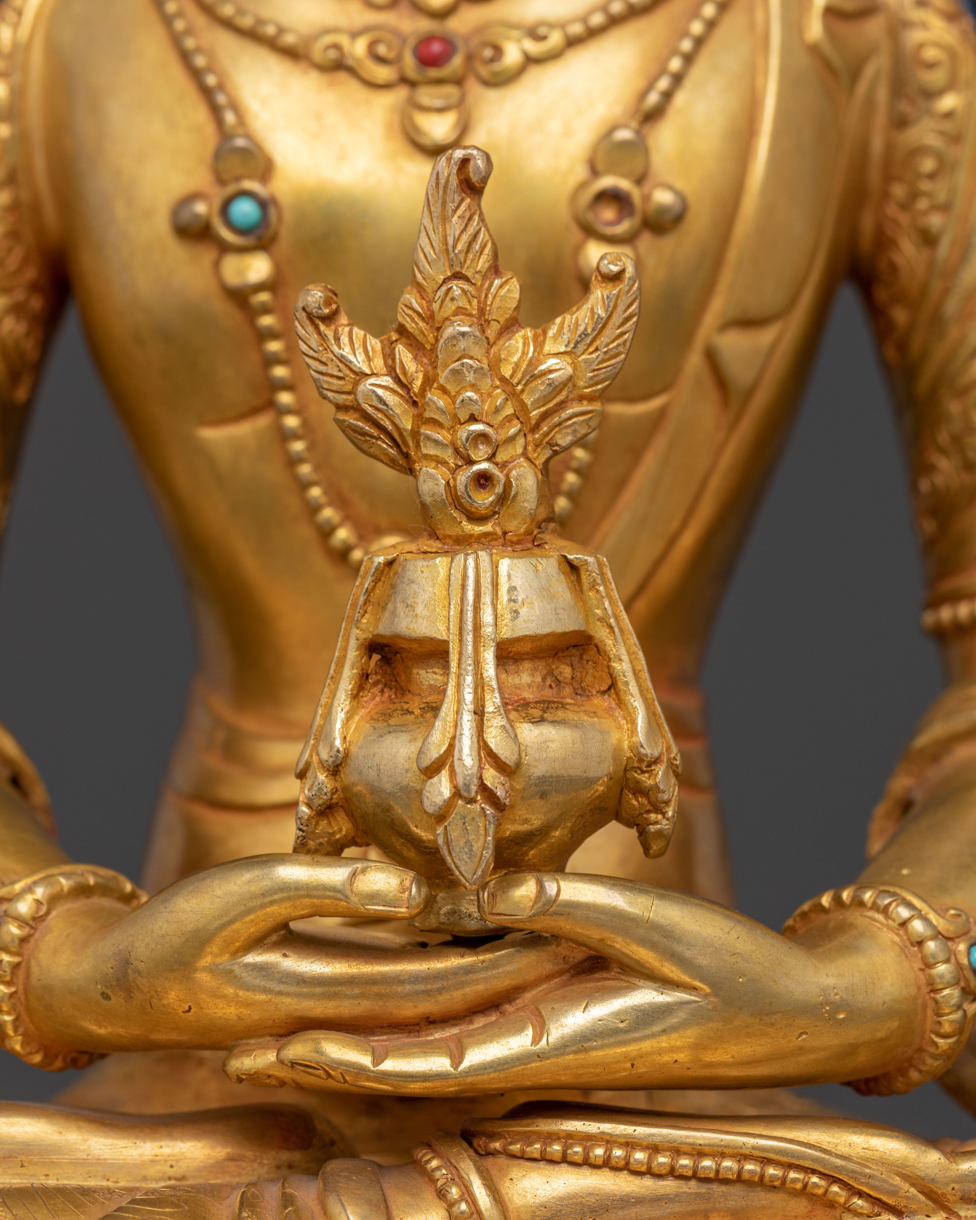 Buddha from Pure Land : Amitayus Statue