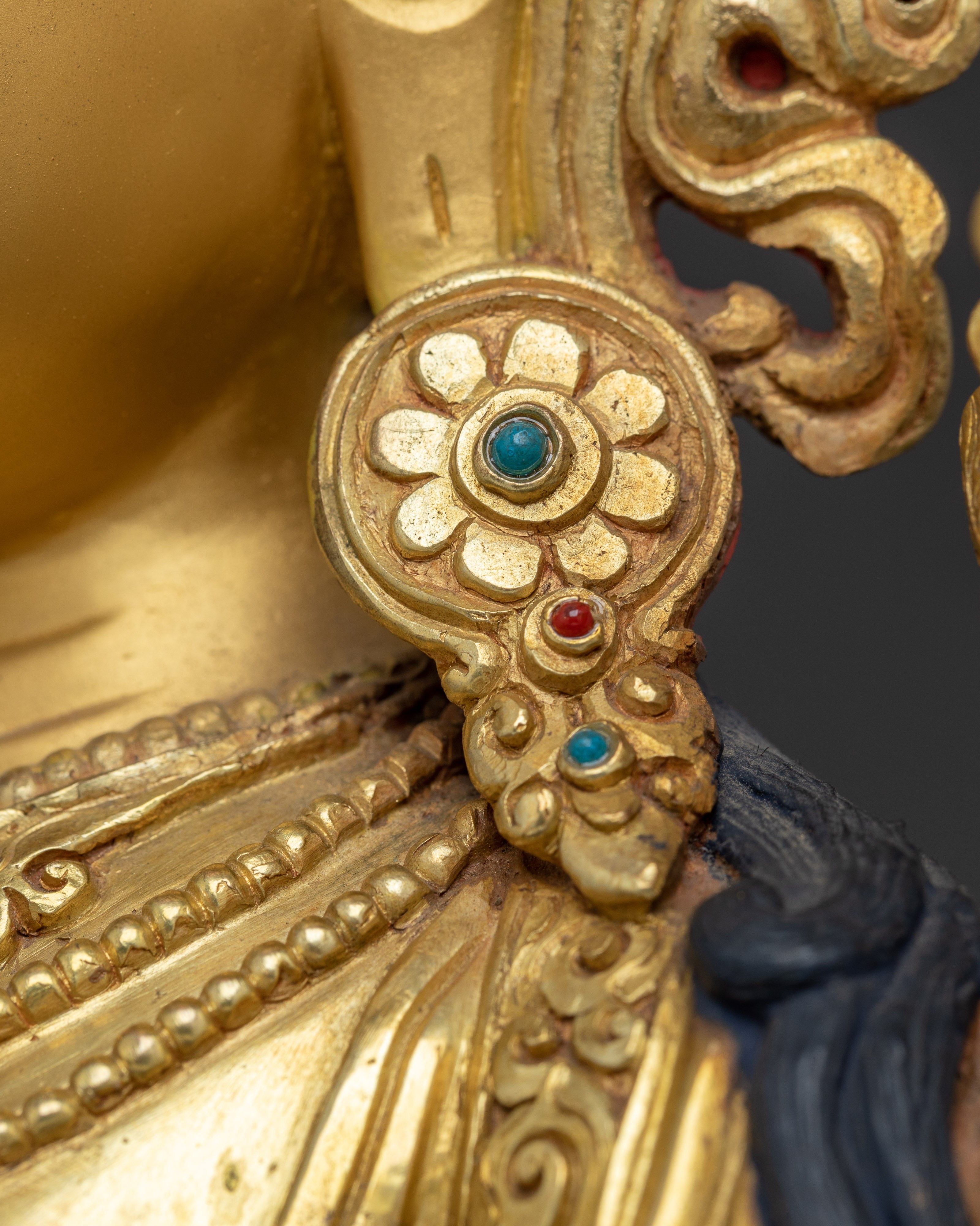 Golden Statue of Mother Green Tara | Himlayan Handmade Sculpture