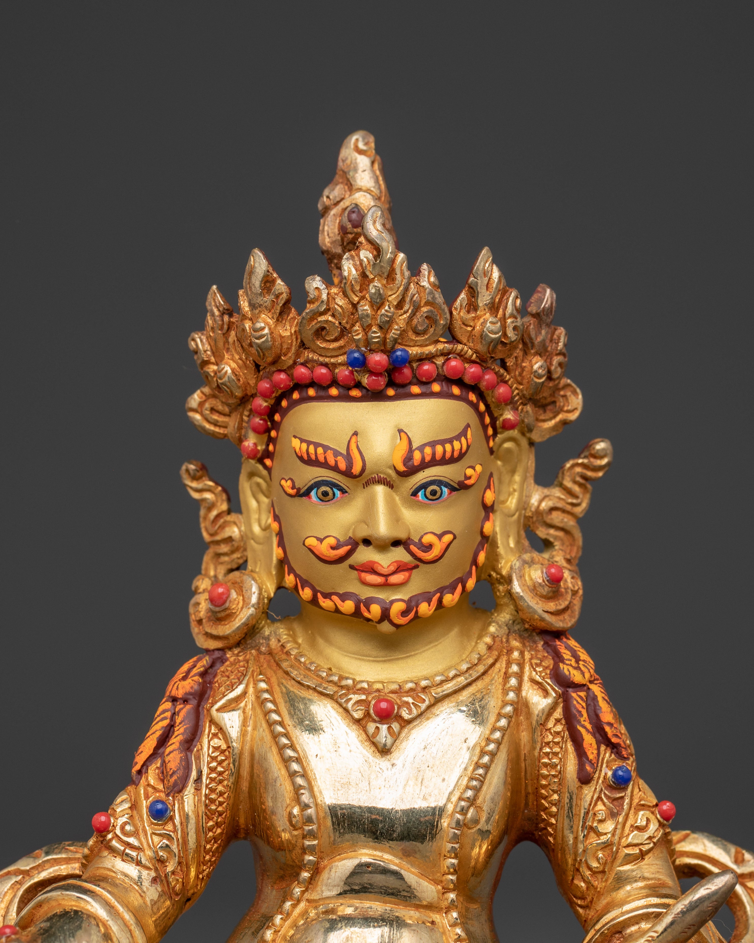 Dzambhala Statue : Buddhist Deity of Wealth