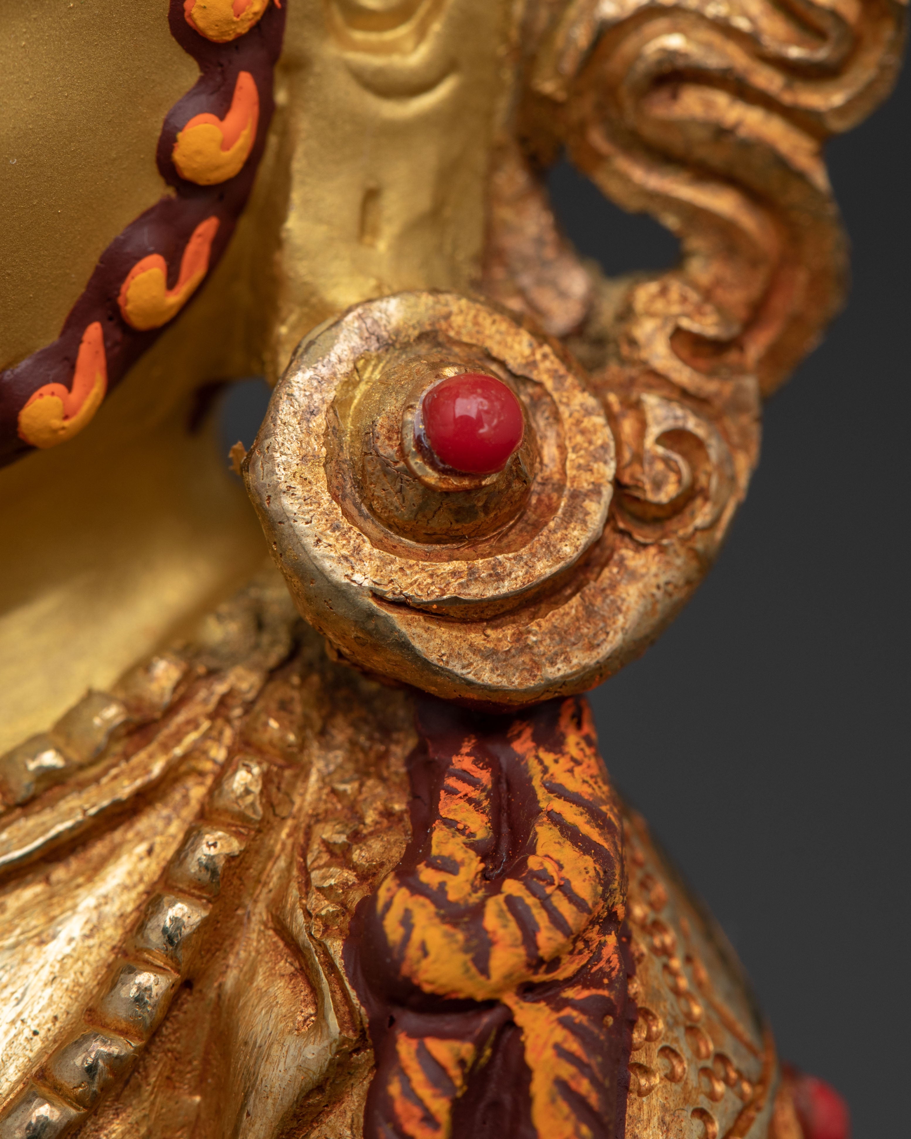 Dzambhala Statue : Buddhist Deity of Wealth