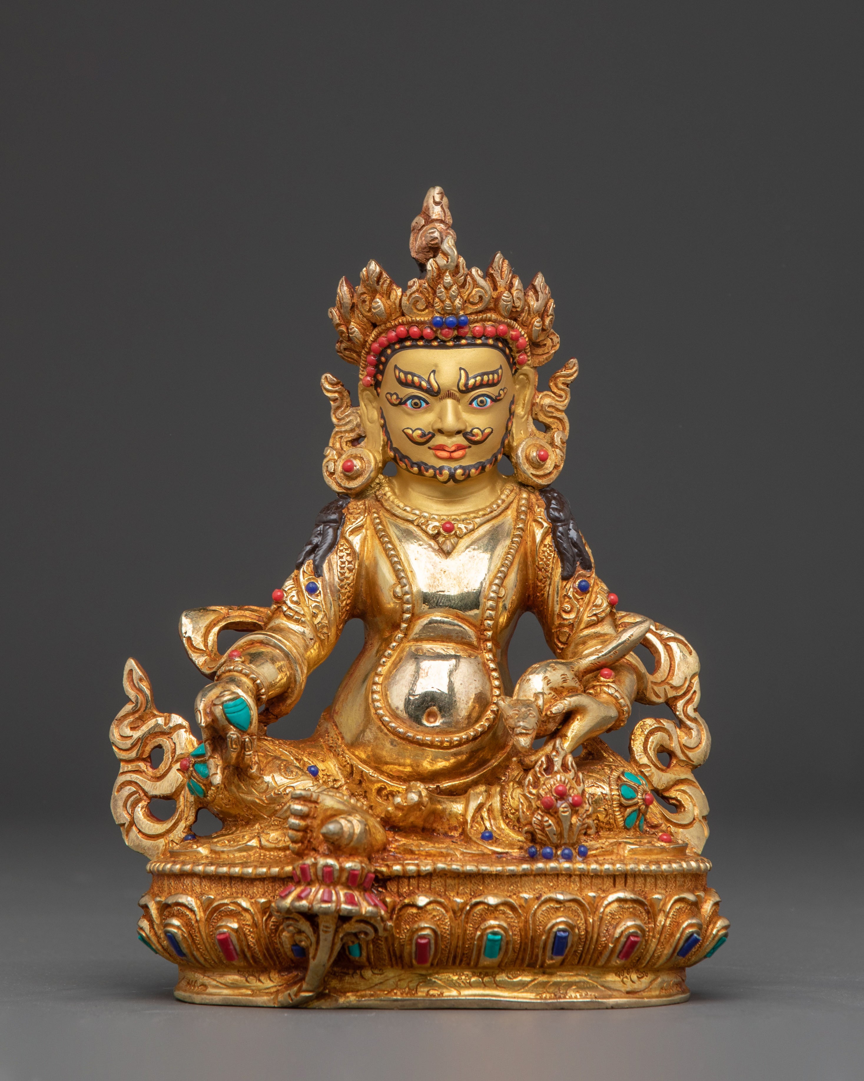 Buddhist Abundance Icon Dzambhala Statue