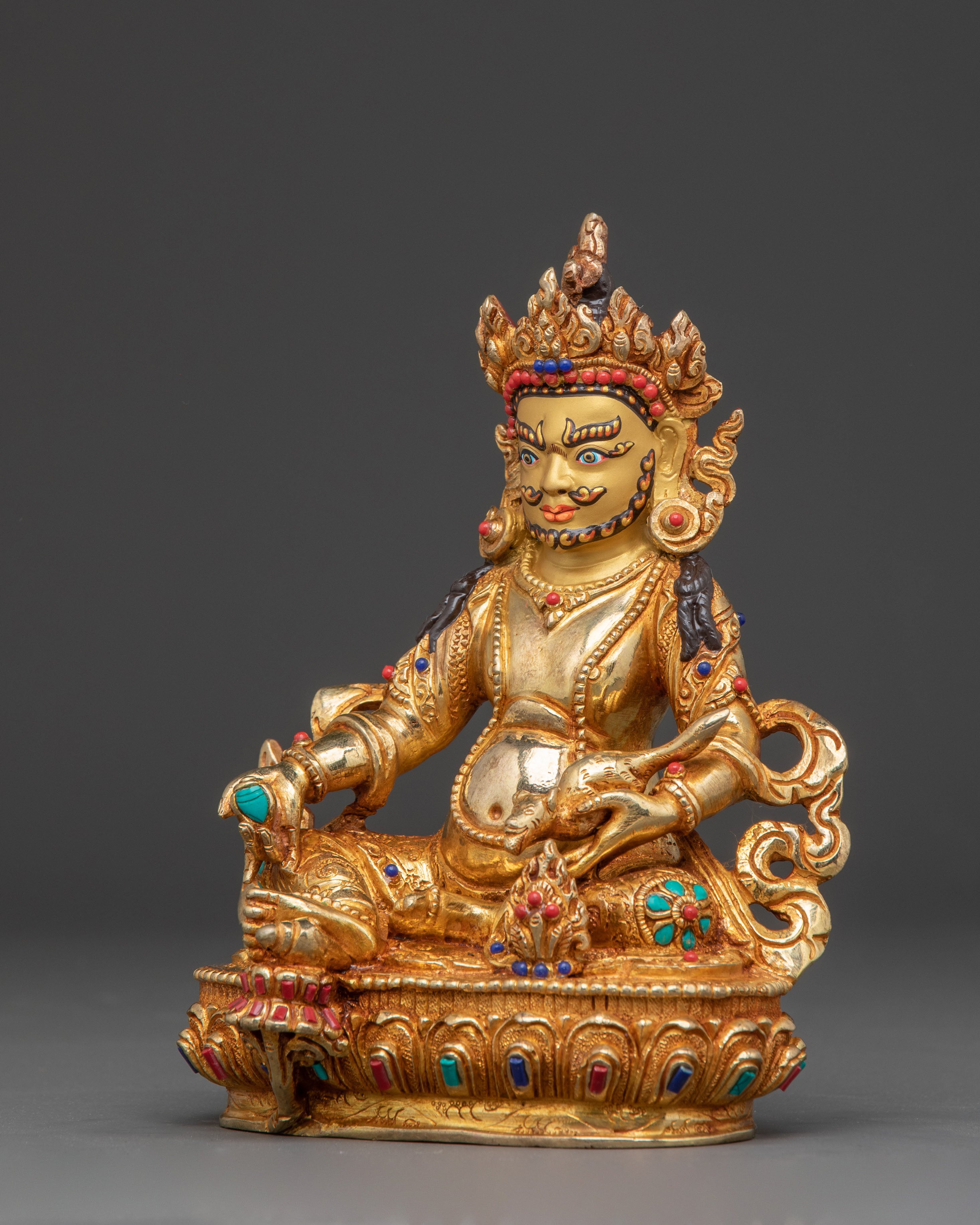 Buddhist Abundance Icon Dzambhala Statue