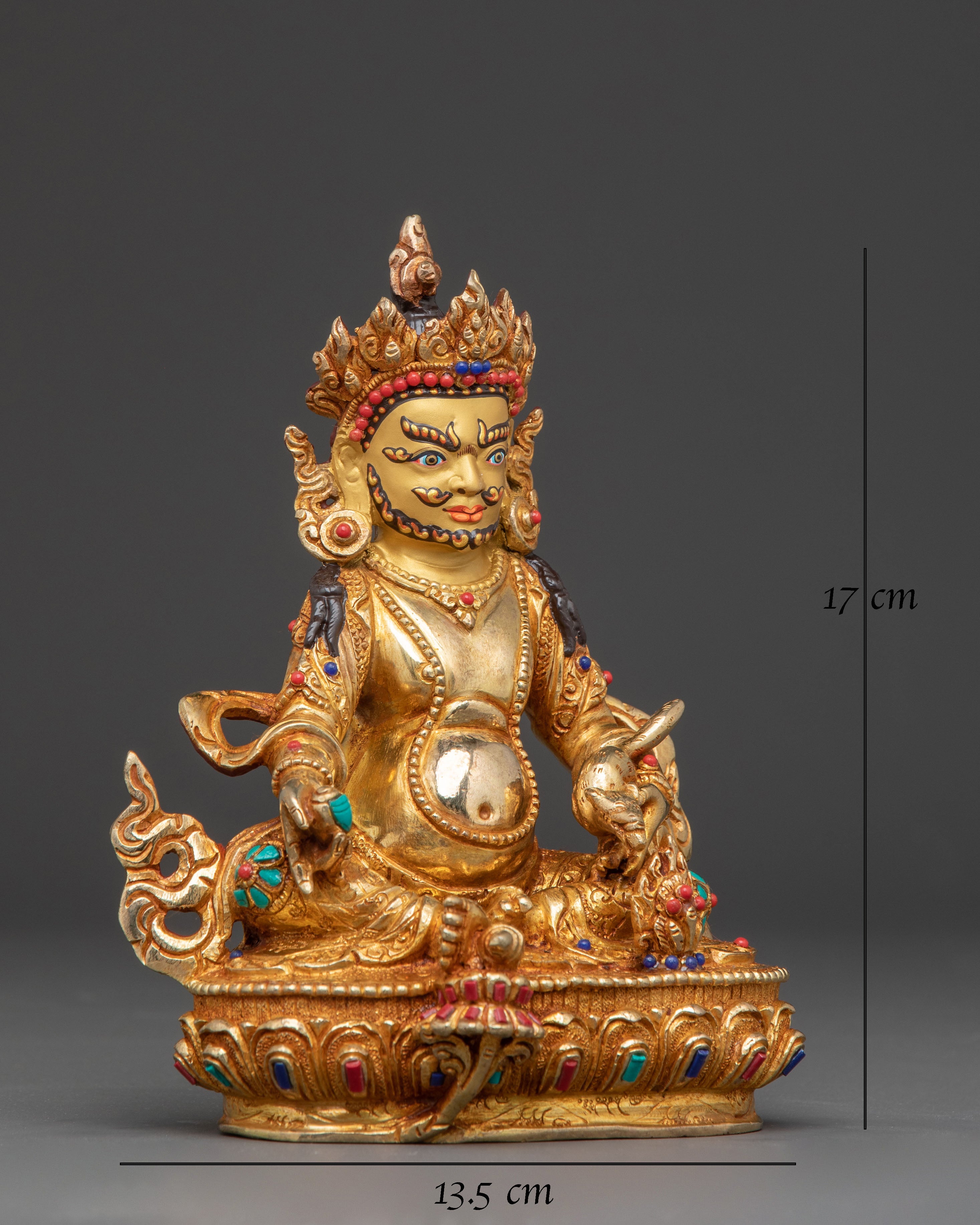 Buddhist Abundance Icon Dzambhala Statue