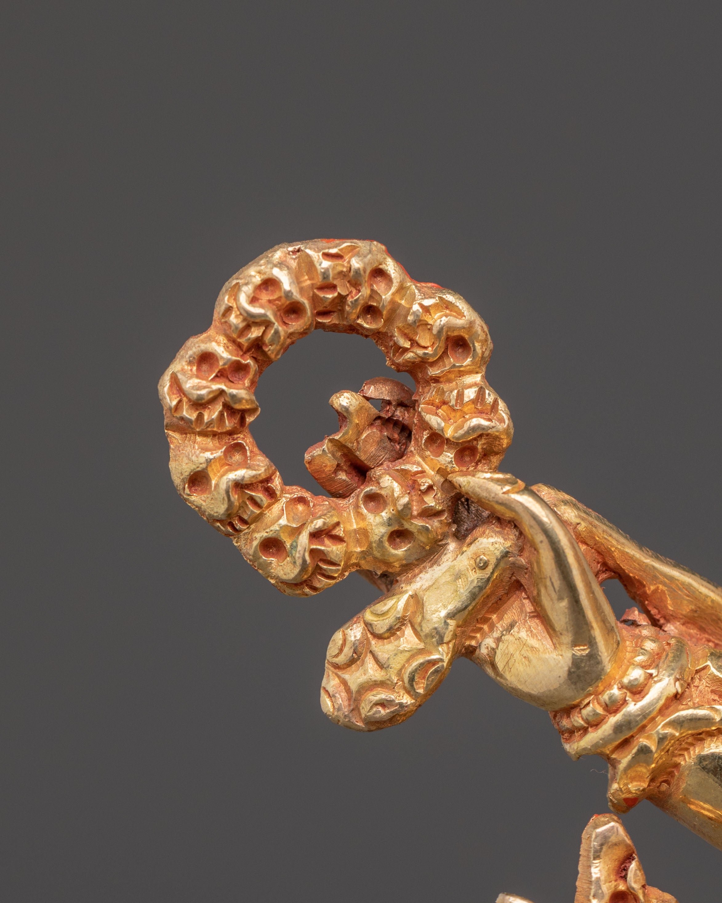 Statue of Protector Six Armed Mahakala | Shadbhuja Mahakala Sculpture