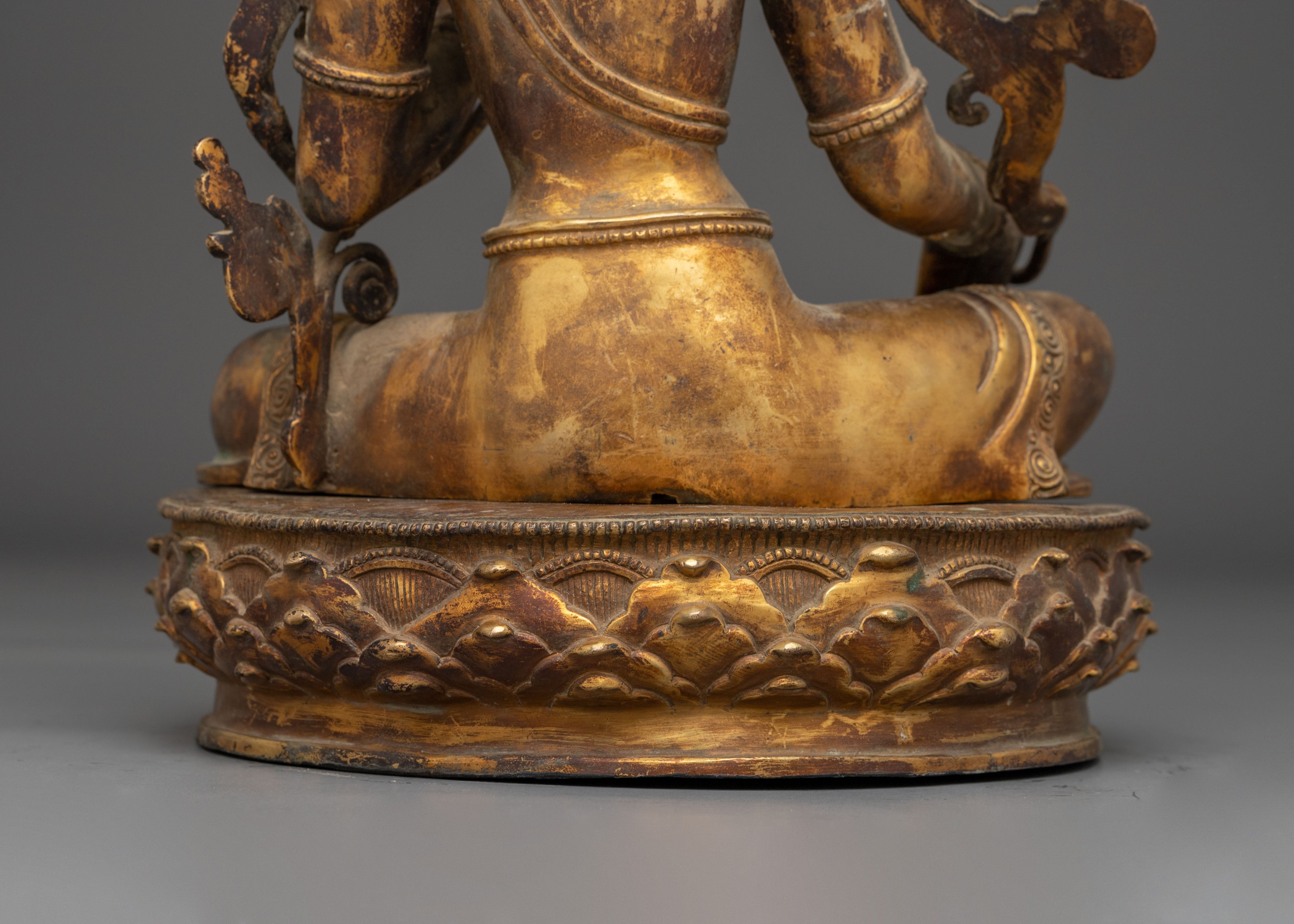Statue of Green Tara: Swift Liberator | Mother of All Buddhas